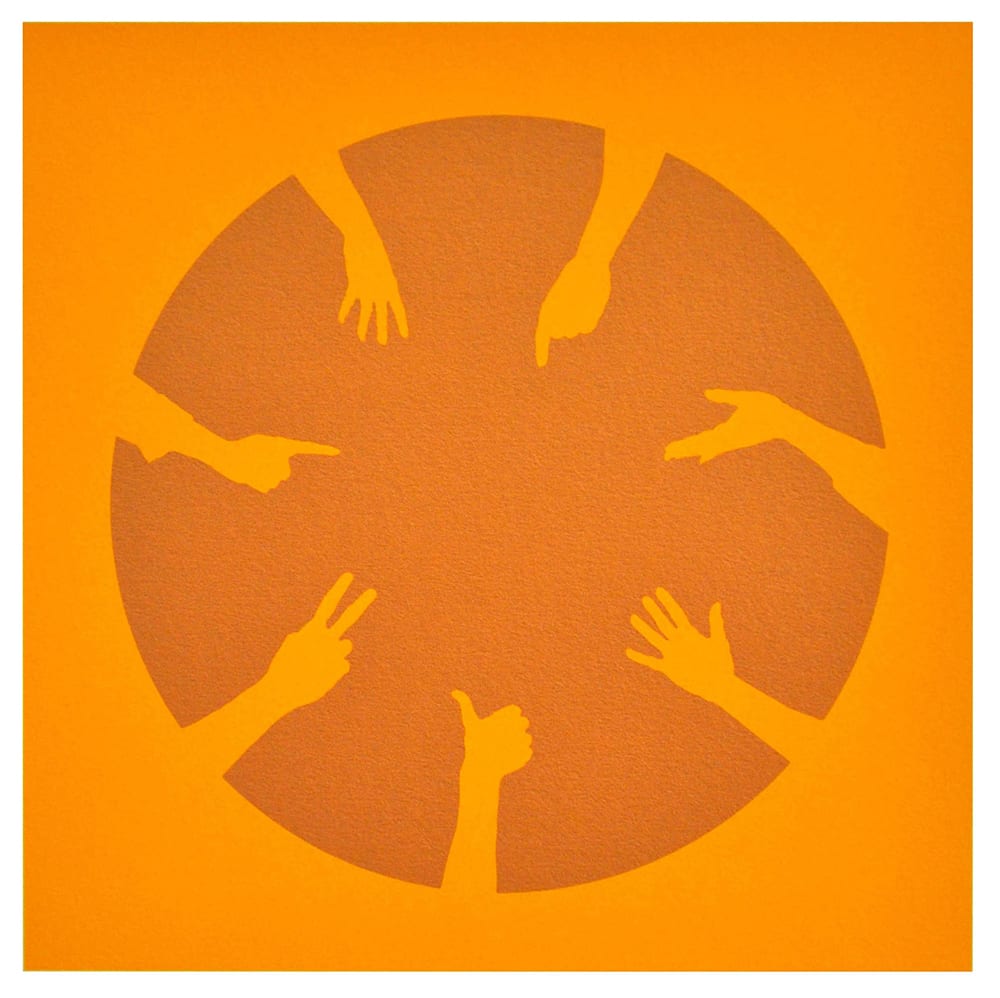 Nicola Green, Circle of Hands IV, 2013