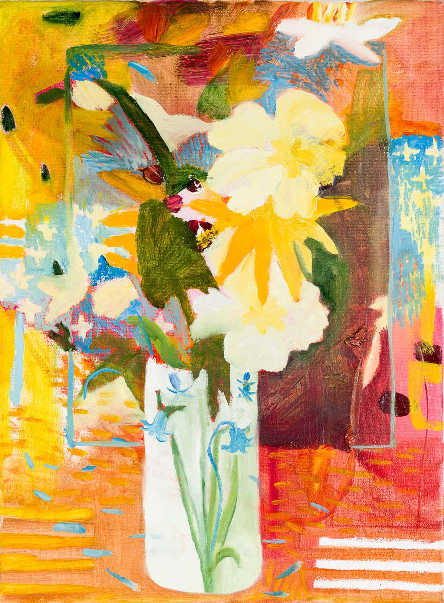 Katie Sollohub, Celandine, Primrose and Wood Anemone, 2018