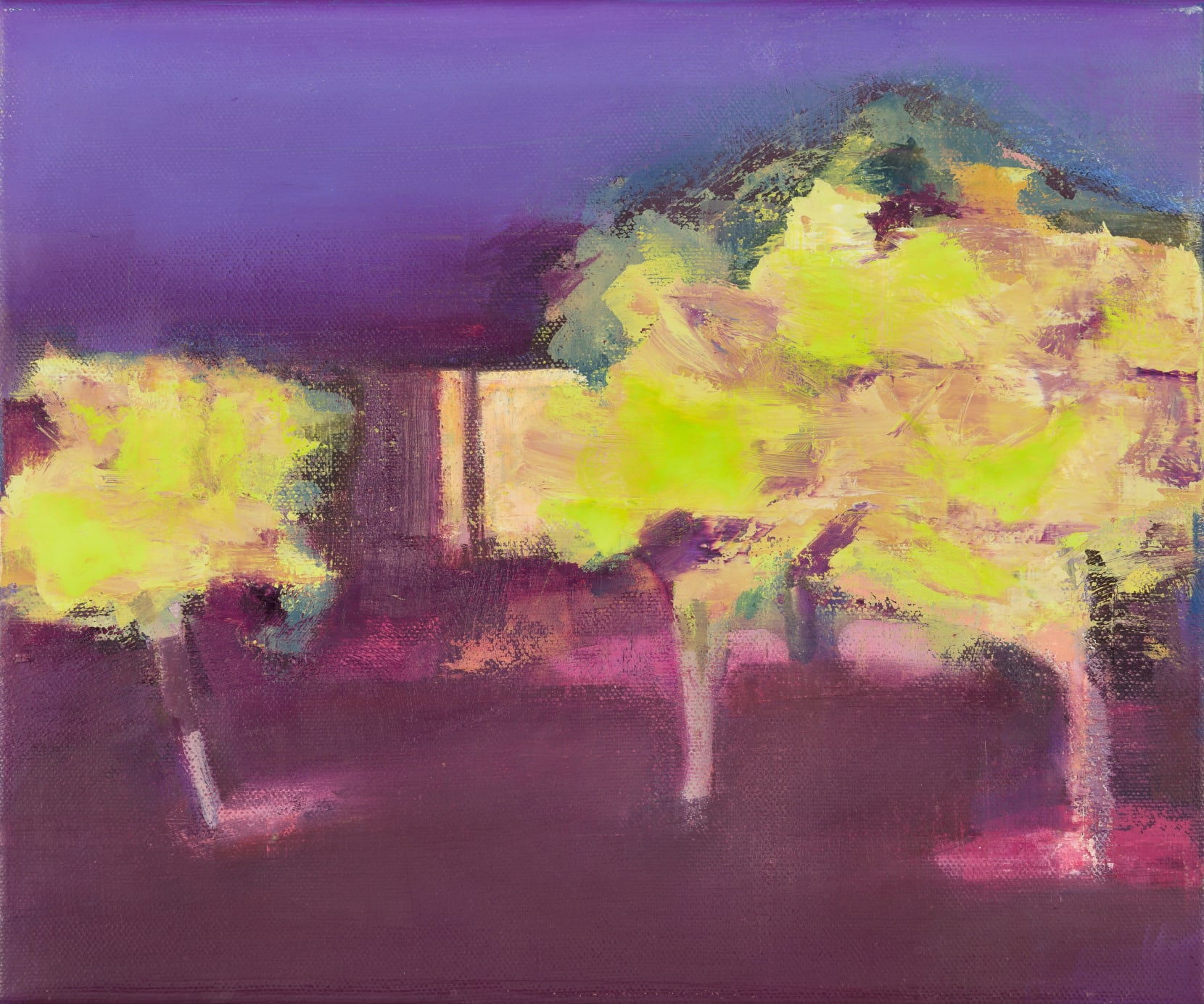 Pippa Blake, Night garden Sussex III, 2024