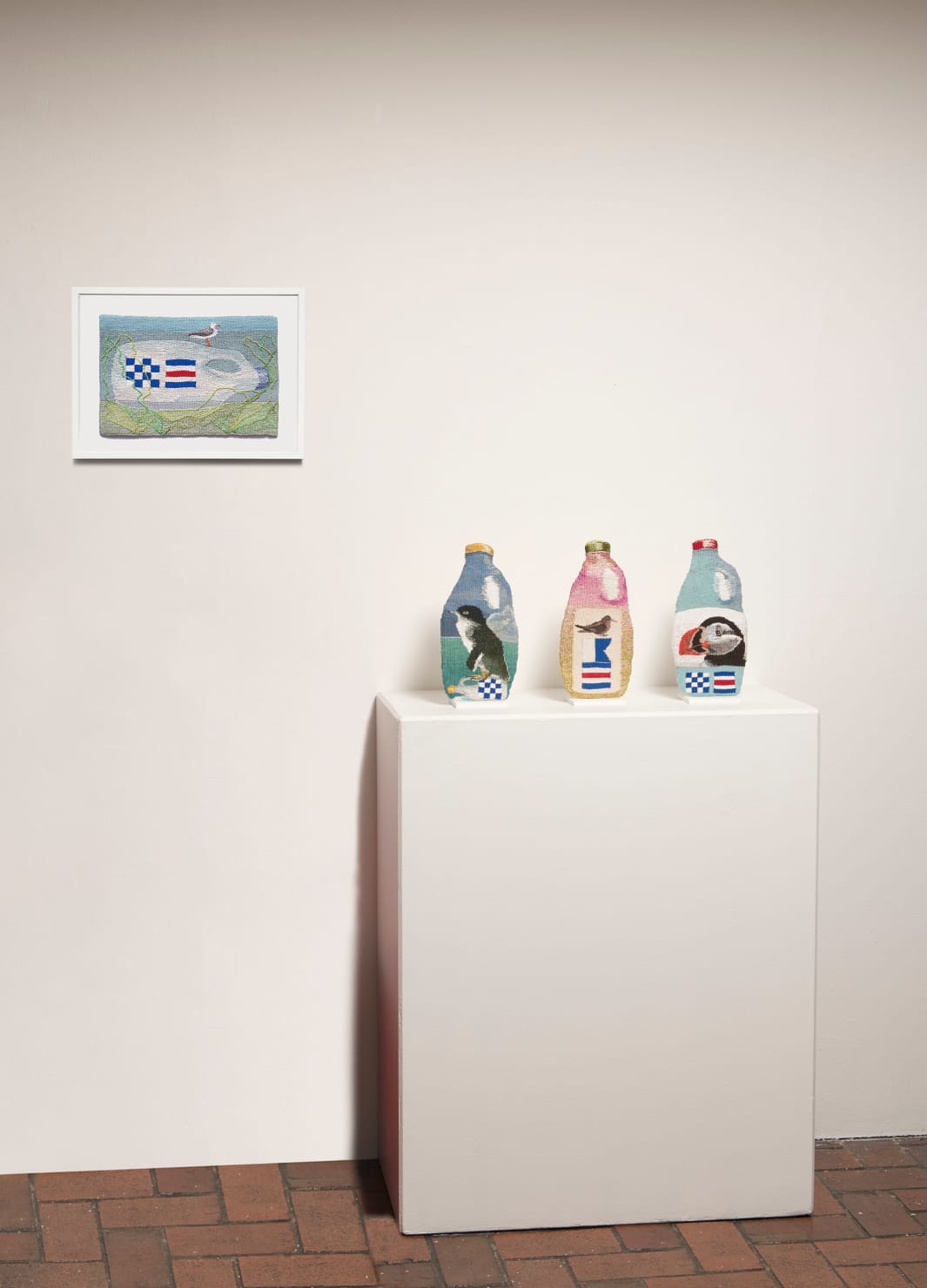 Suzanne Knight, Message in a bottle- November/Charlie SOS (albatross), 2022