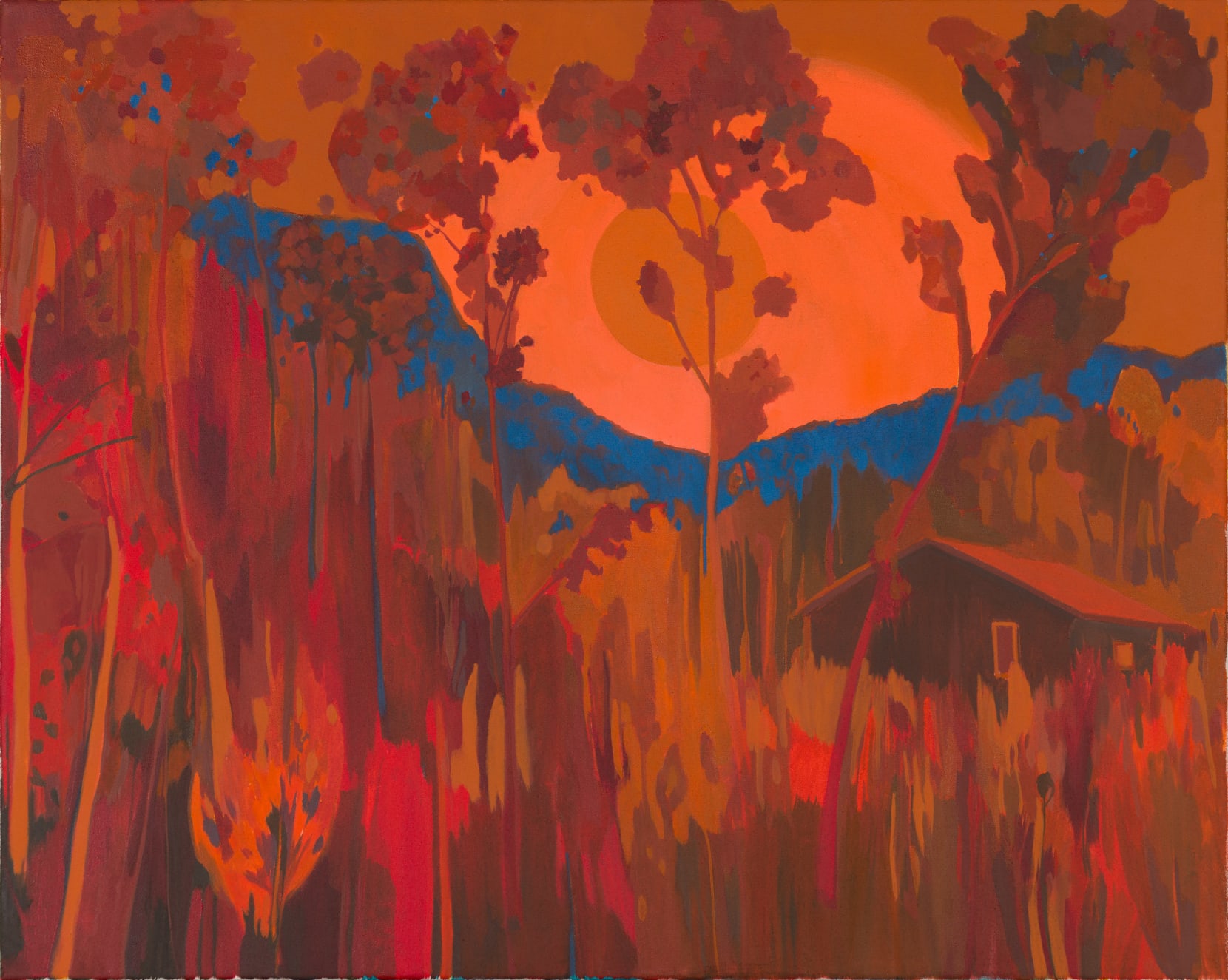 Charlotte Brisland, Blue Velvet Dawn, 2025