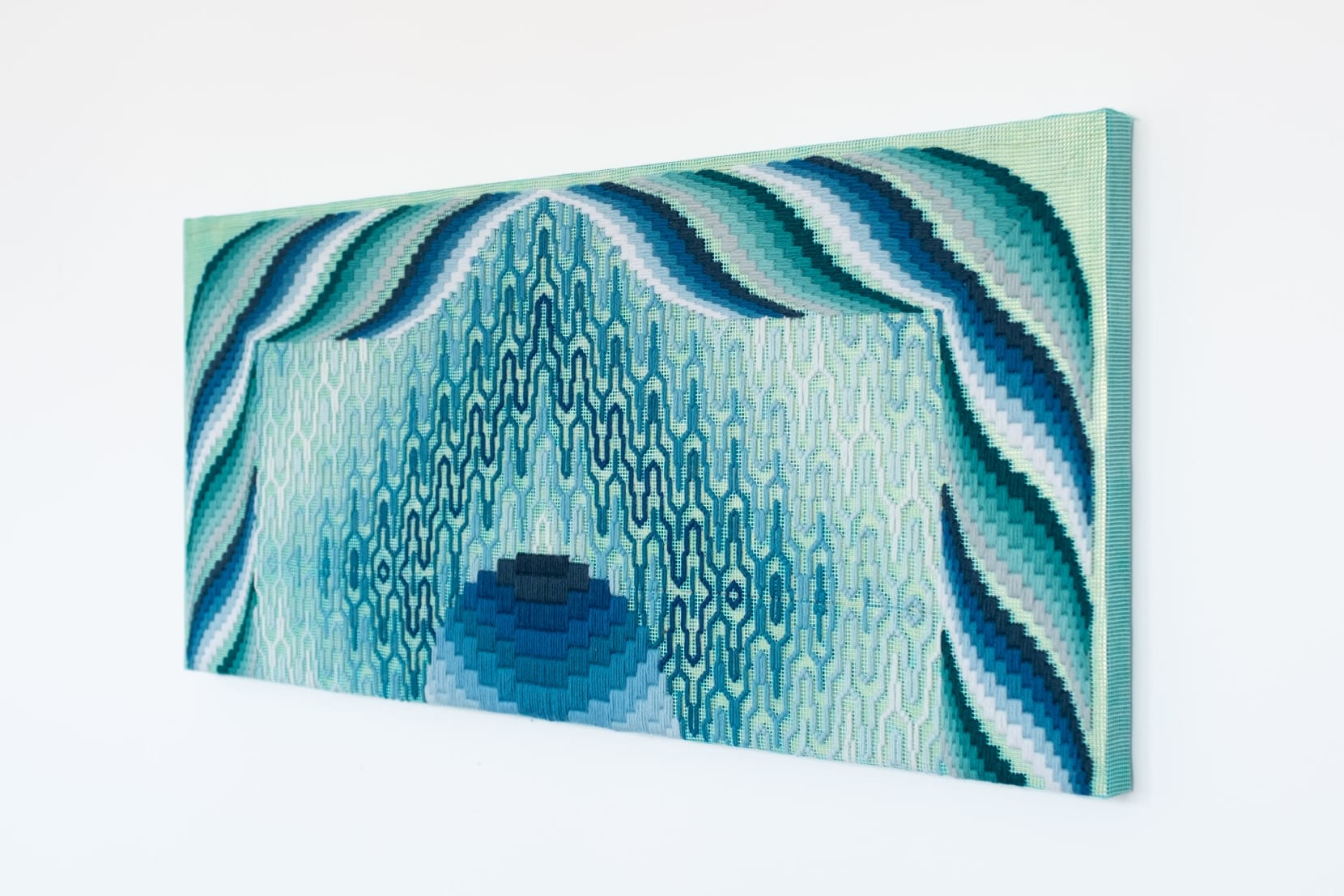 Cecilia Charlton, The dawn of a new day [blue and red], 2020