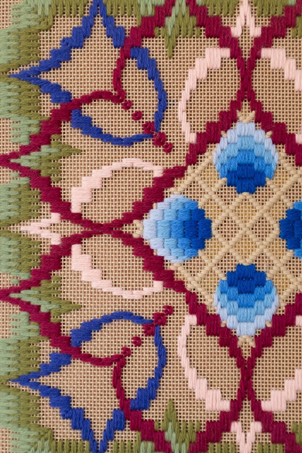 Cecilia Charlton, The flower of what's true [blue], 2024