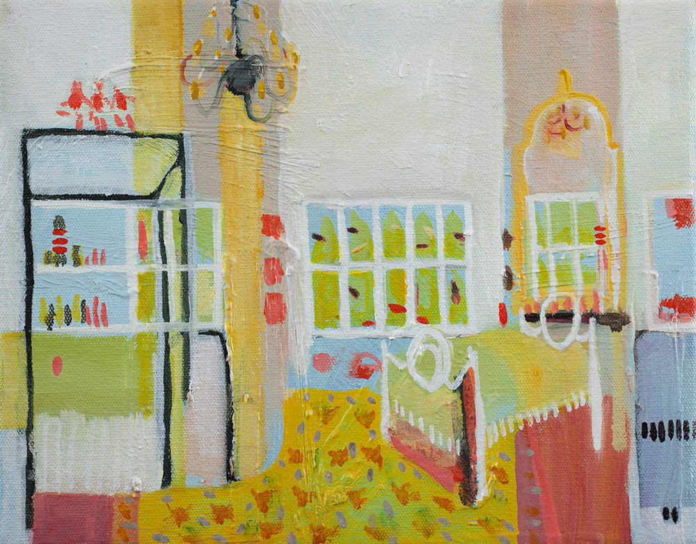 Katie Sollohub, Mirrors and Chandeliers, 2012