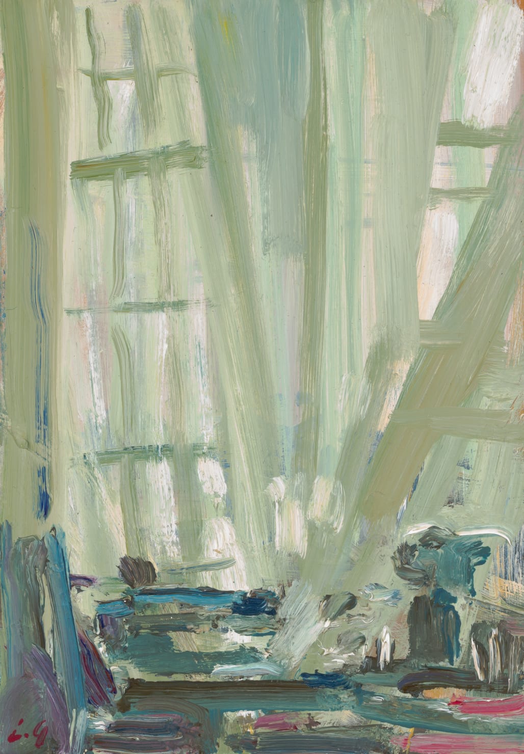 Lindy Guinness, Tumbling Illuminations, Eighteen Century Windows, 2020