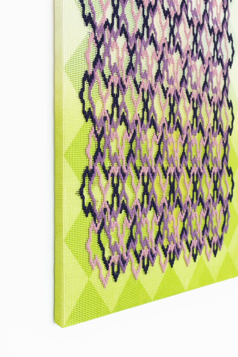 Cecilia Charlton, Pattern analysis [Golden Ratio, seafoam and green], 2022