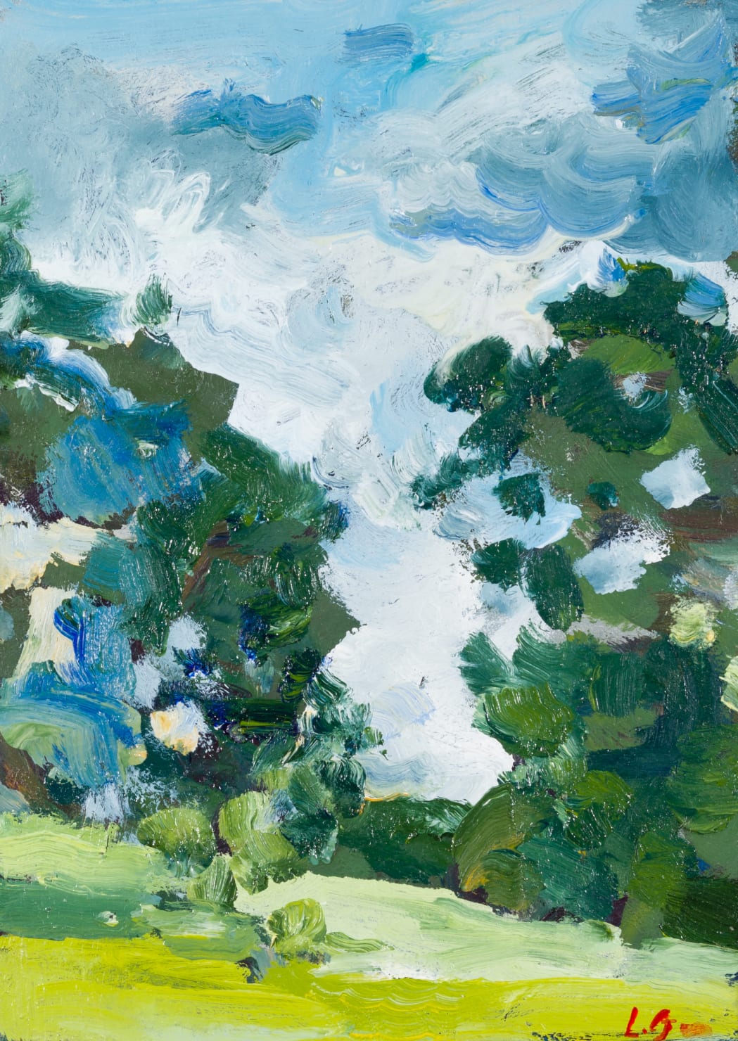 Lindy Guinness, Looking West, Clandeboye Park , 2019