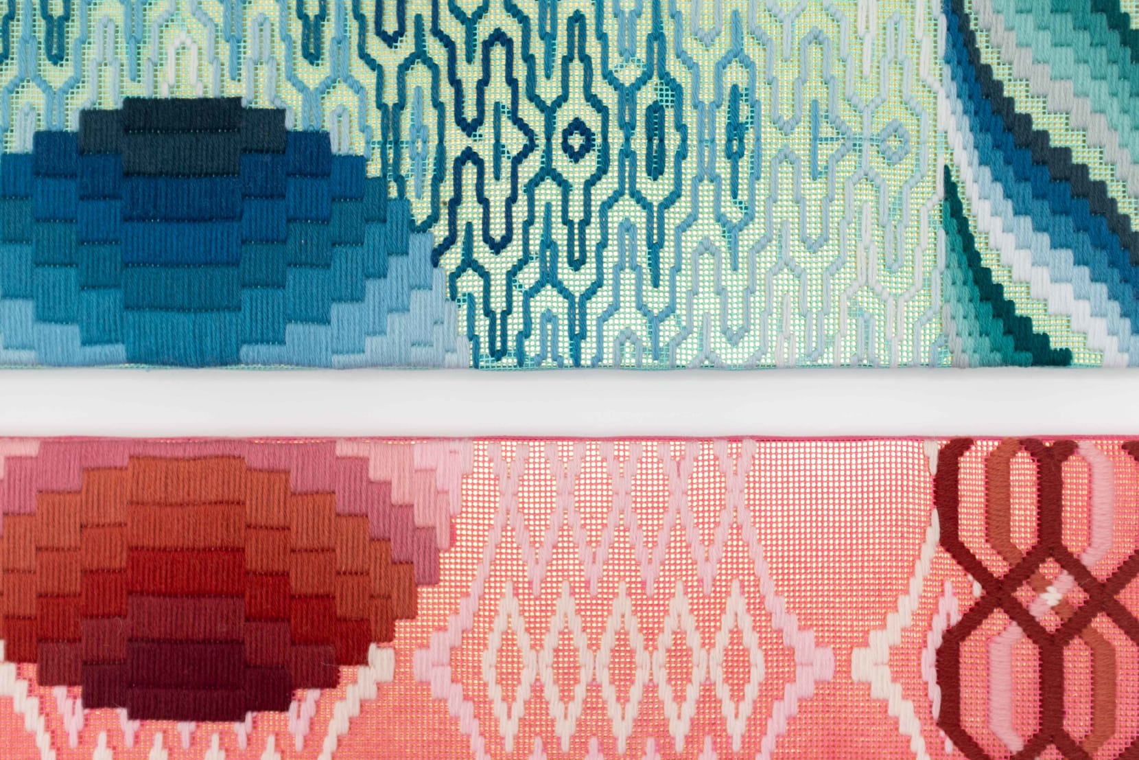 Cecilia Charlton, The dawn of a new day [blue and red], 2020