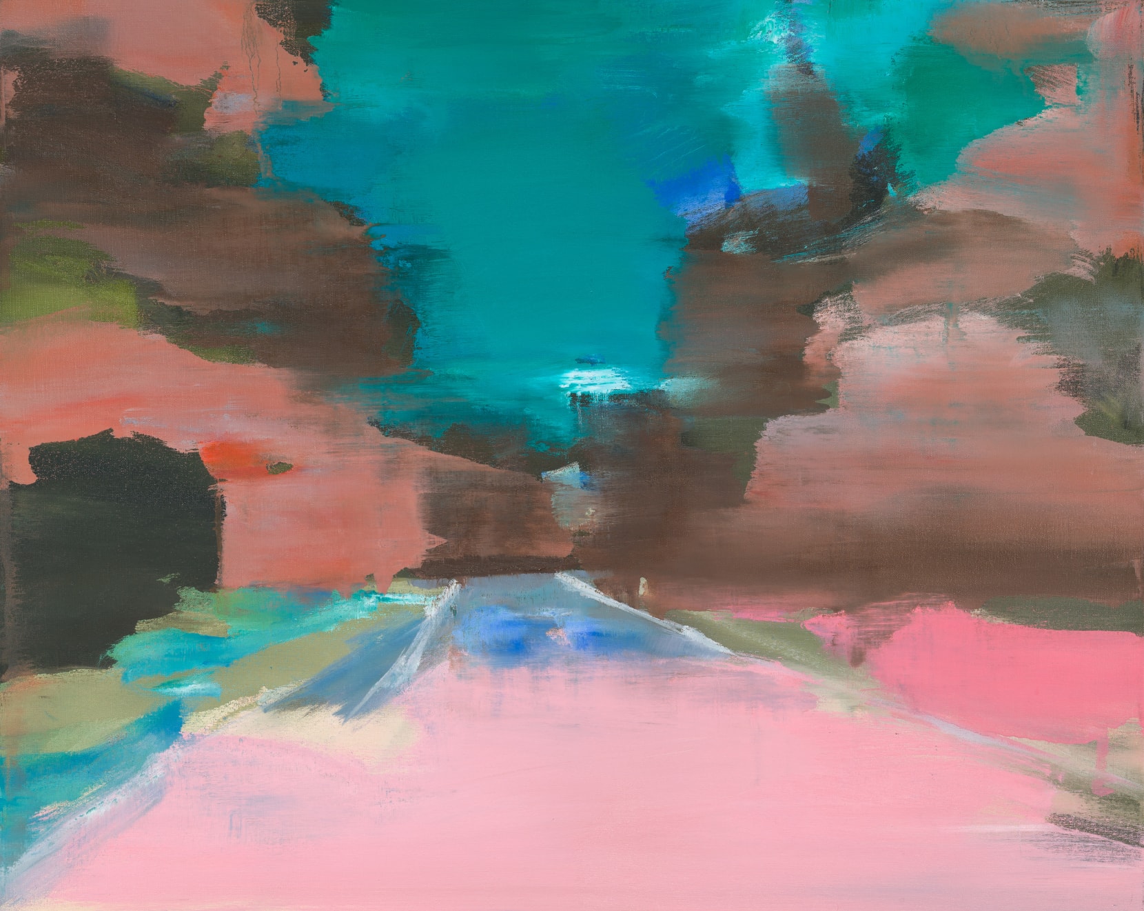 Pippa Blake, Pink Passage, 2019