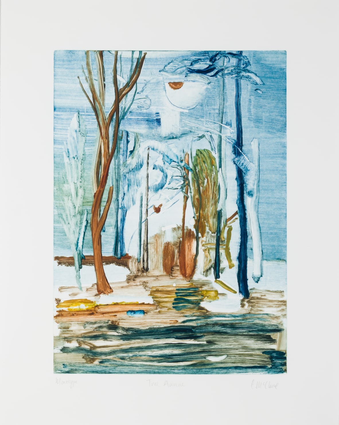 Calum McClure, Tree Avenue, 2021