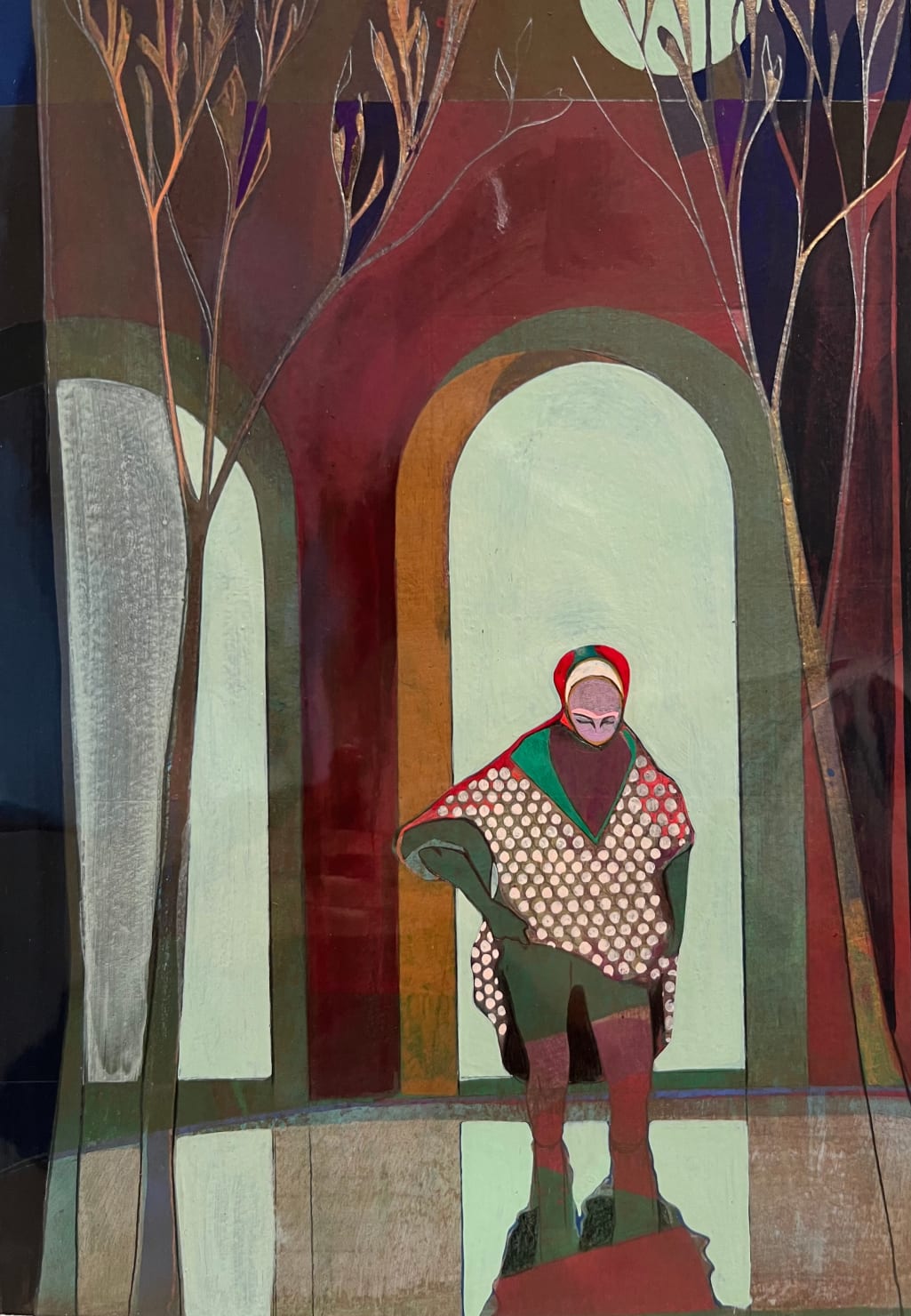 Charlotte Evans, Bather (After Rembrandt), 2023