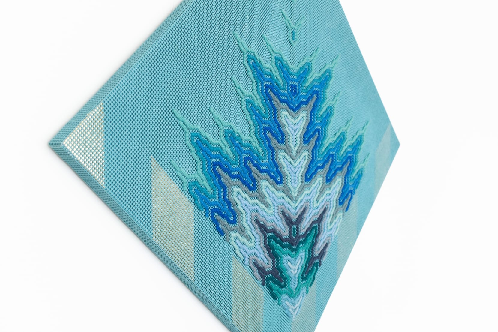 Cecilia Charlton, Sun Queen Rising [blue], 2022