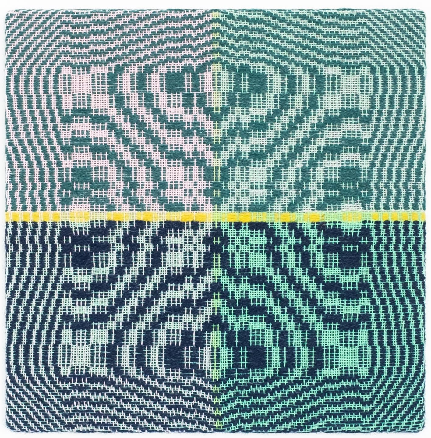 Cecilia Charlton, Stargazer [teal and navy], 2022