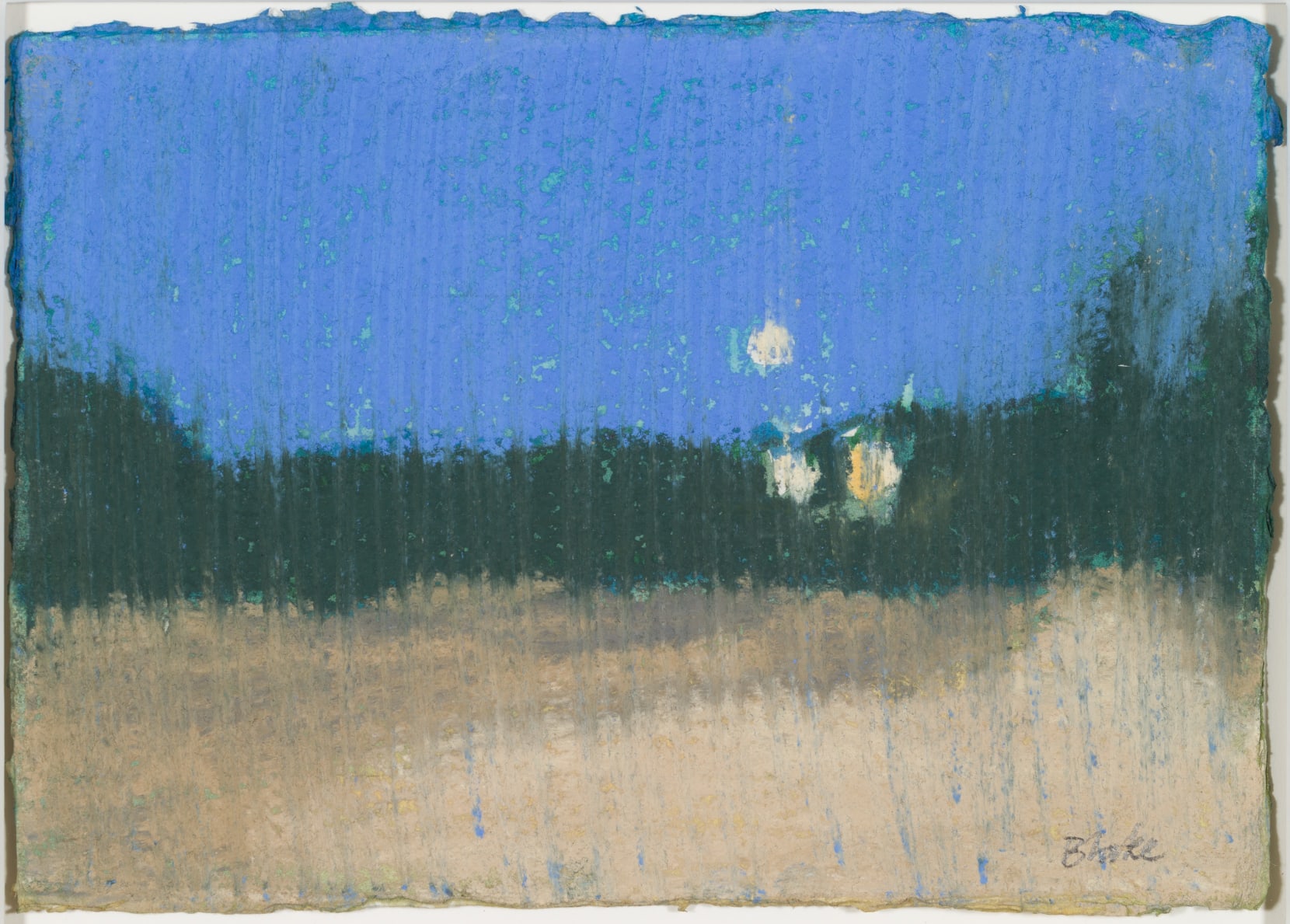 Pippa Blake, Mallorca night road I, 2017