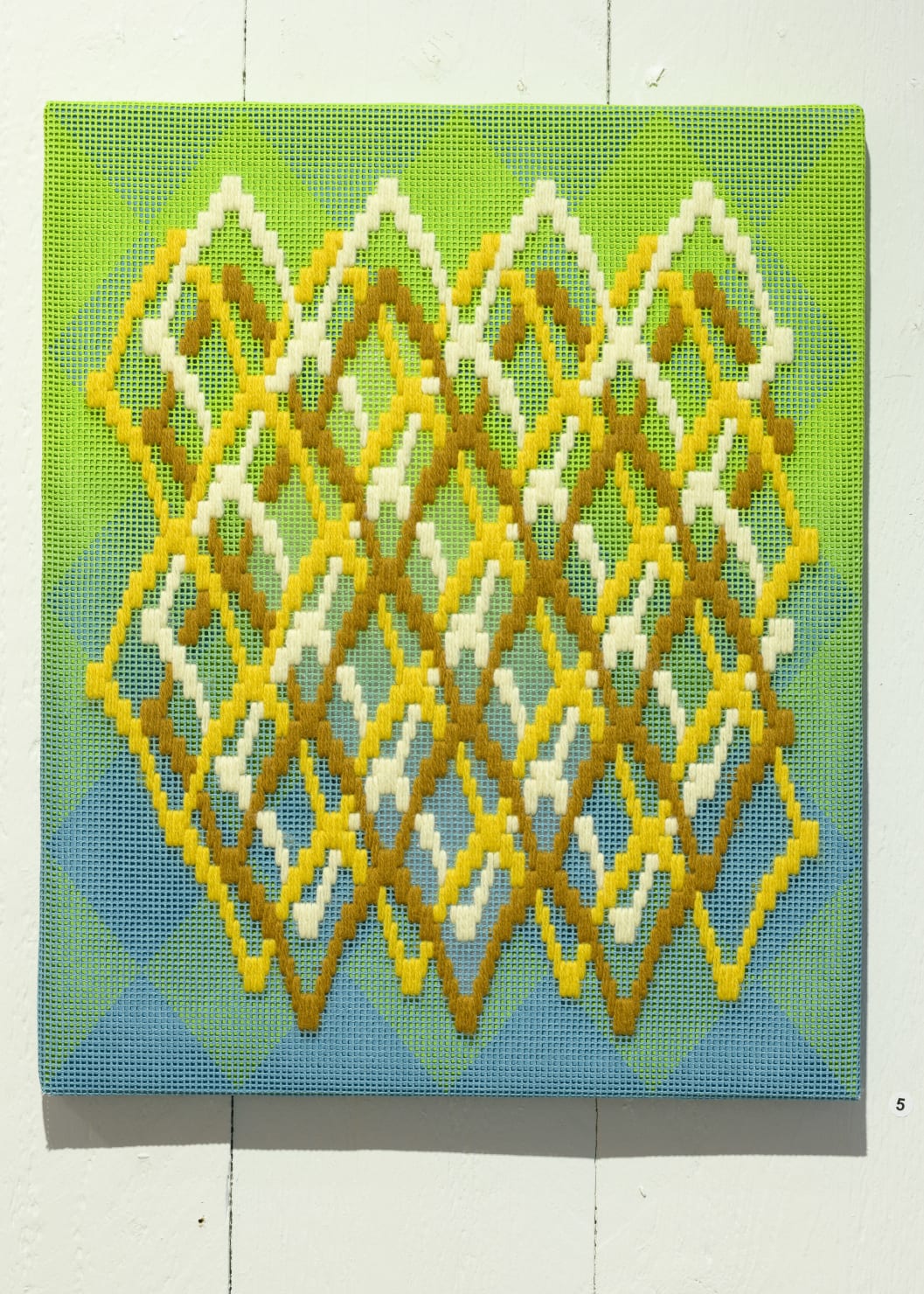 Cecilia Charlton, Pattern analysis [Golden Ratio, green and blue], 2022