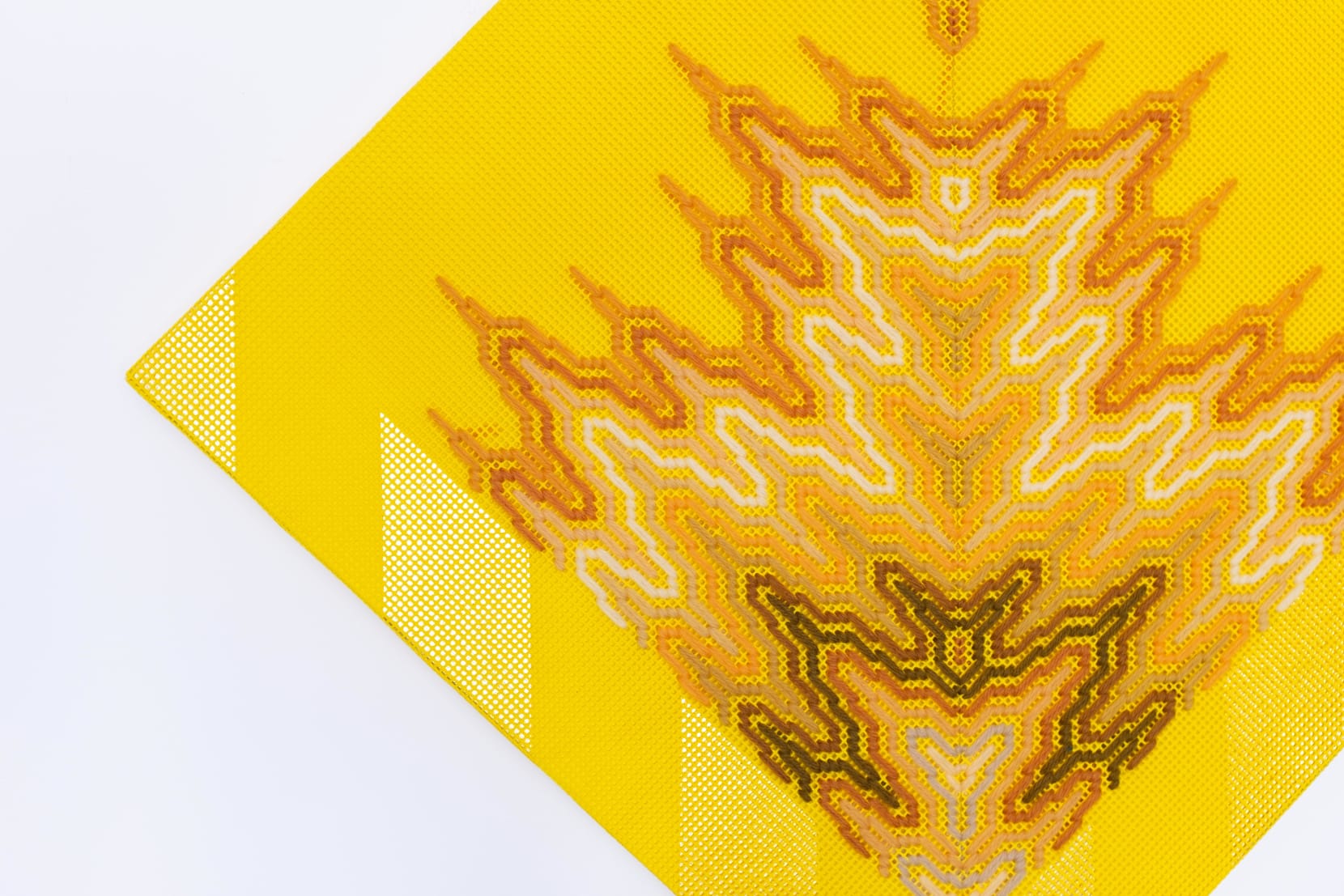 Cecilia Charlton, Sun Queen Rising [yellow], 2022