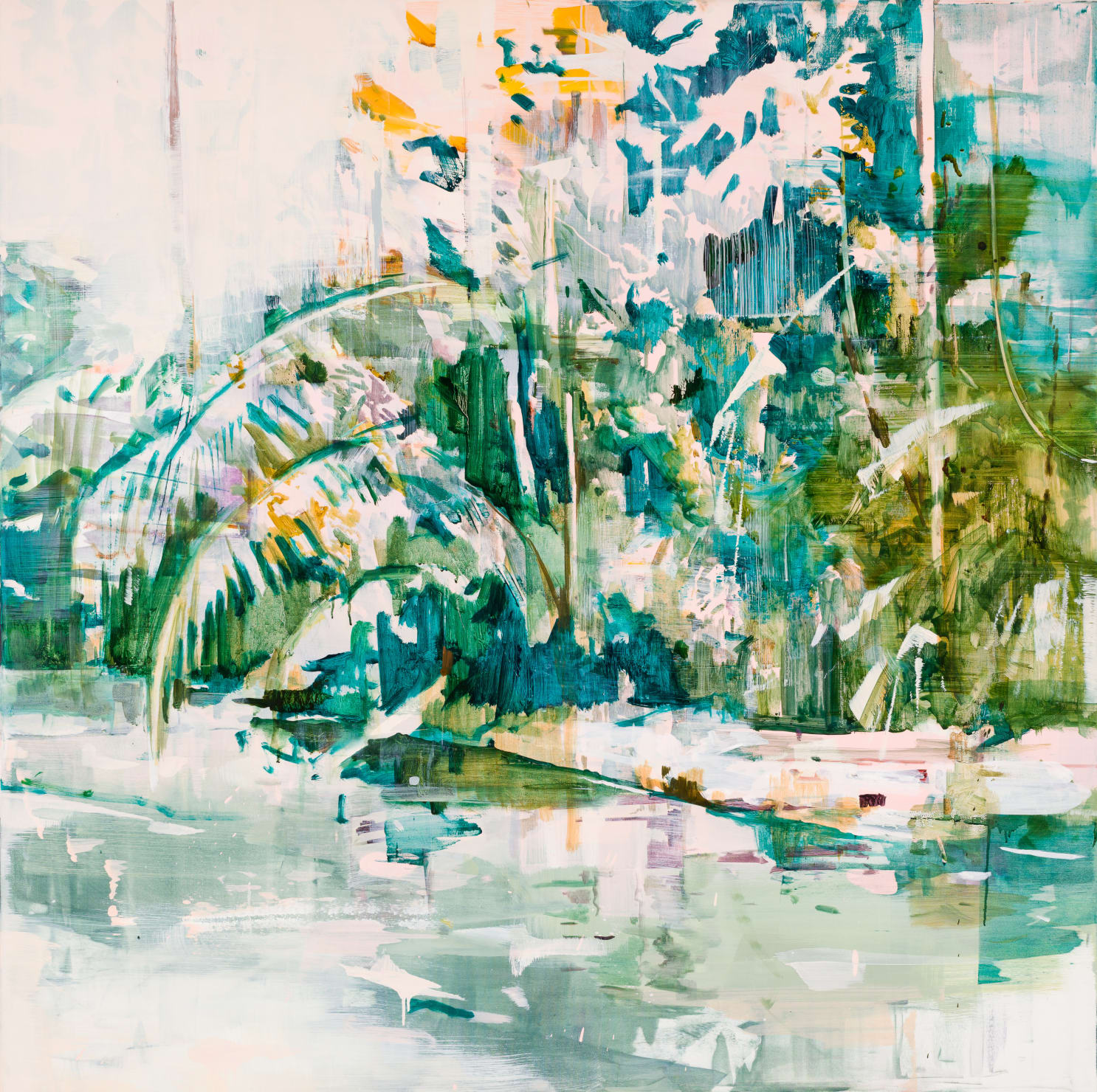 Katharine Le Hardy, Stillness covers the forest , 2022