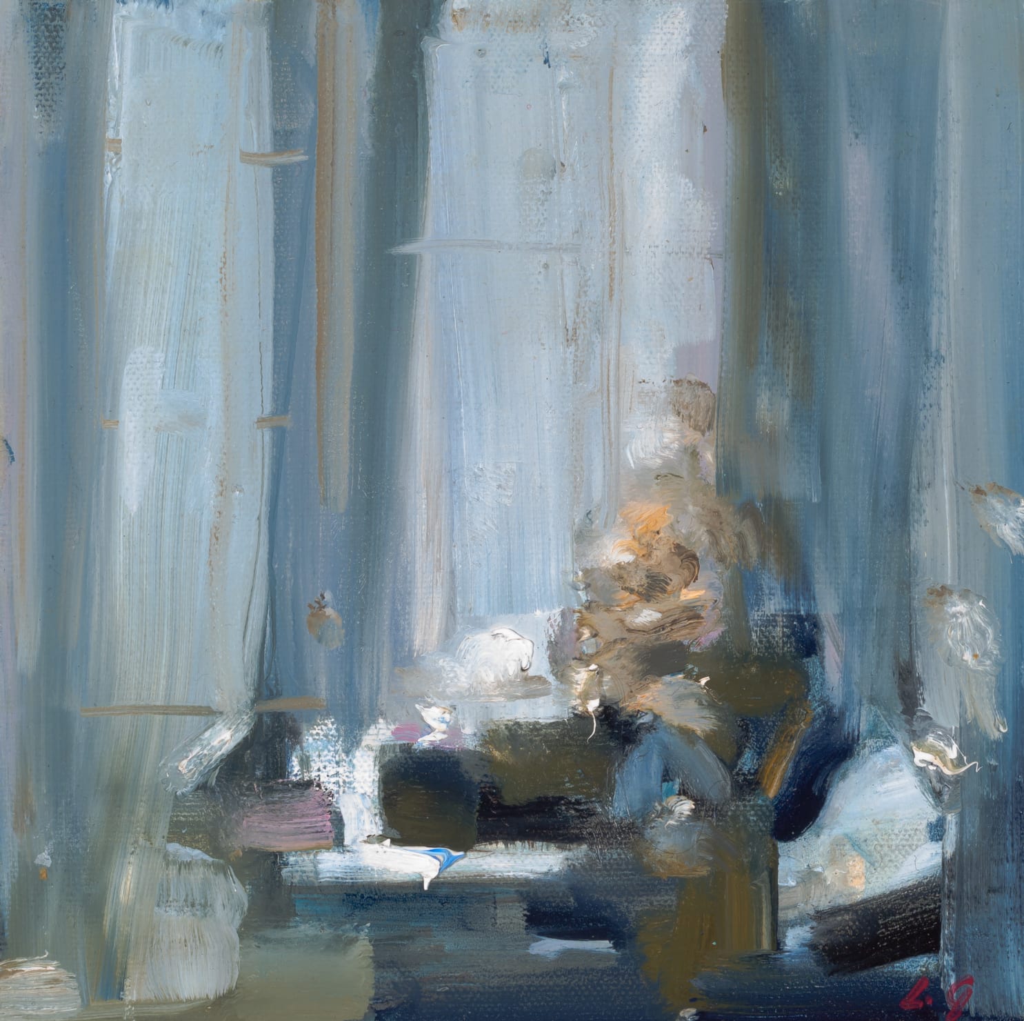 Lindy Guinness, The Marquess's Desk, 2020