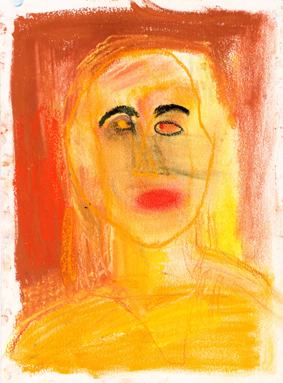 Alice Kettle Drawings, Yellow Woman, 2019