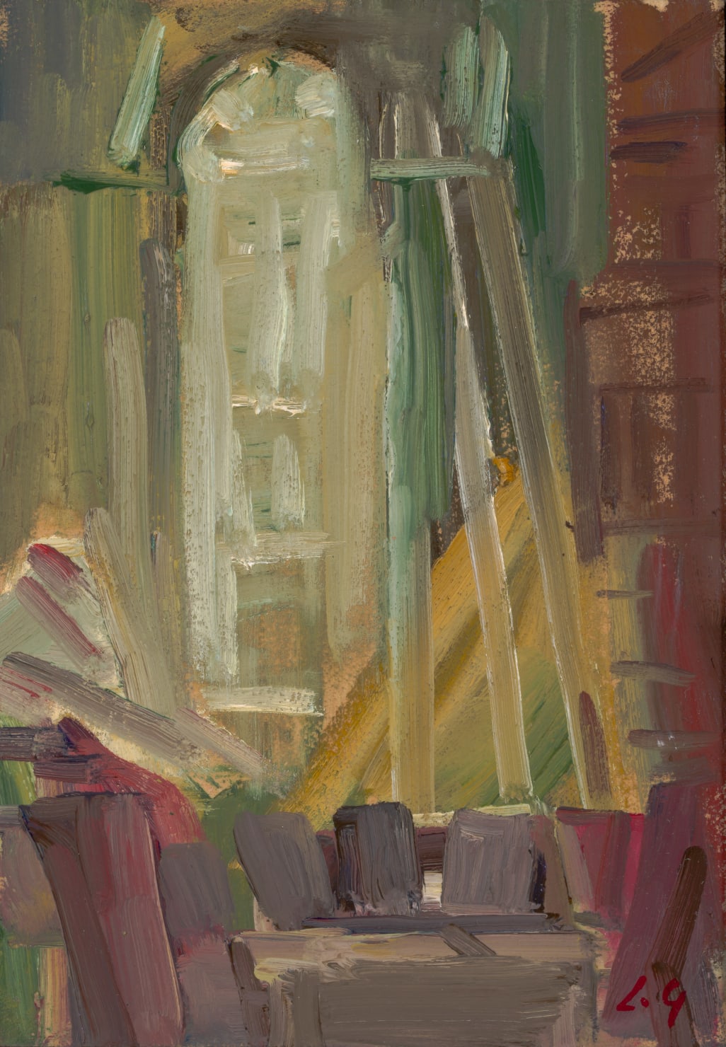 Lindy Guinness, Chairs in Conversation, 2020