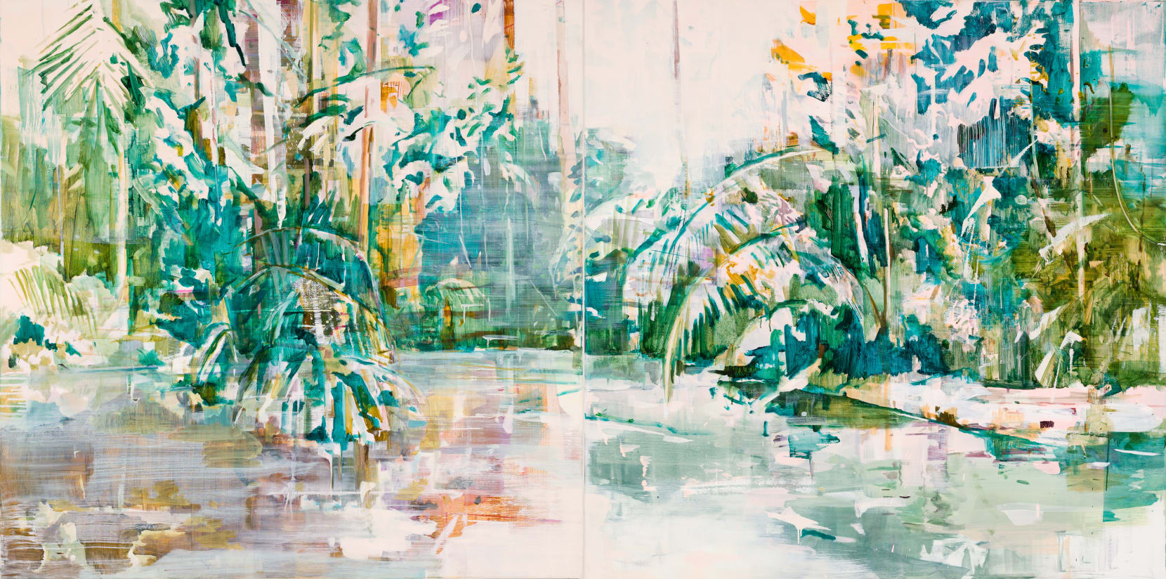 Katharine Le Hardy, Stillness covers the forest , 2022