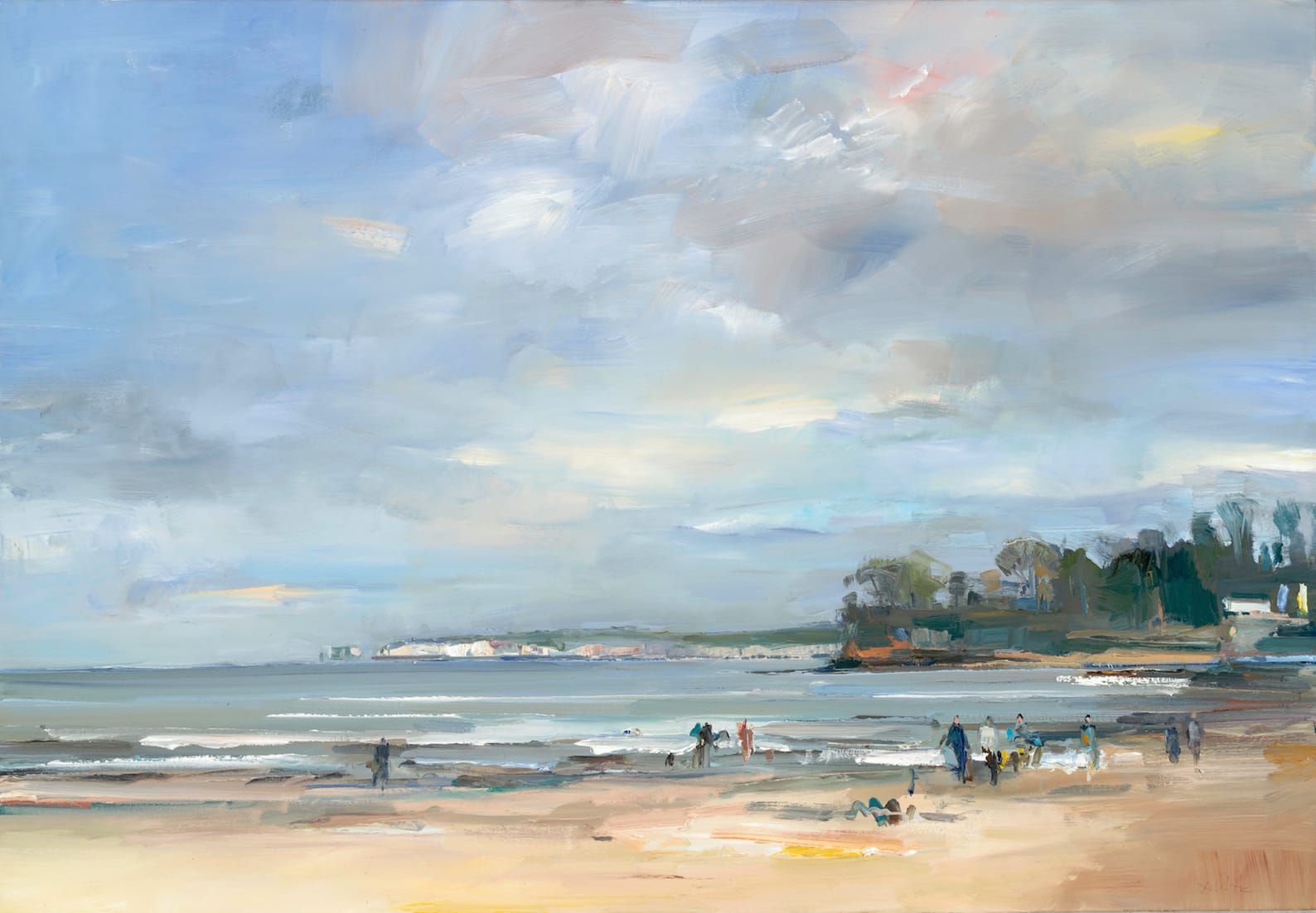 David Atkins, Studland Bay in Early Spring, 2017