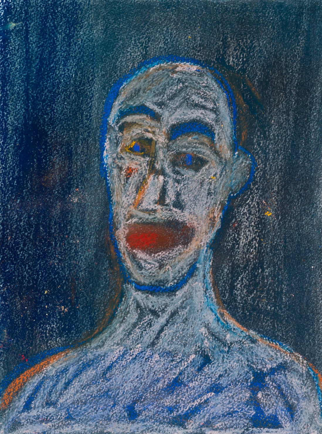 Alice Kettle Drawings & Collaborations, Man in White, 2019