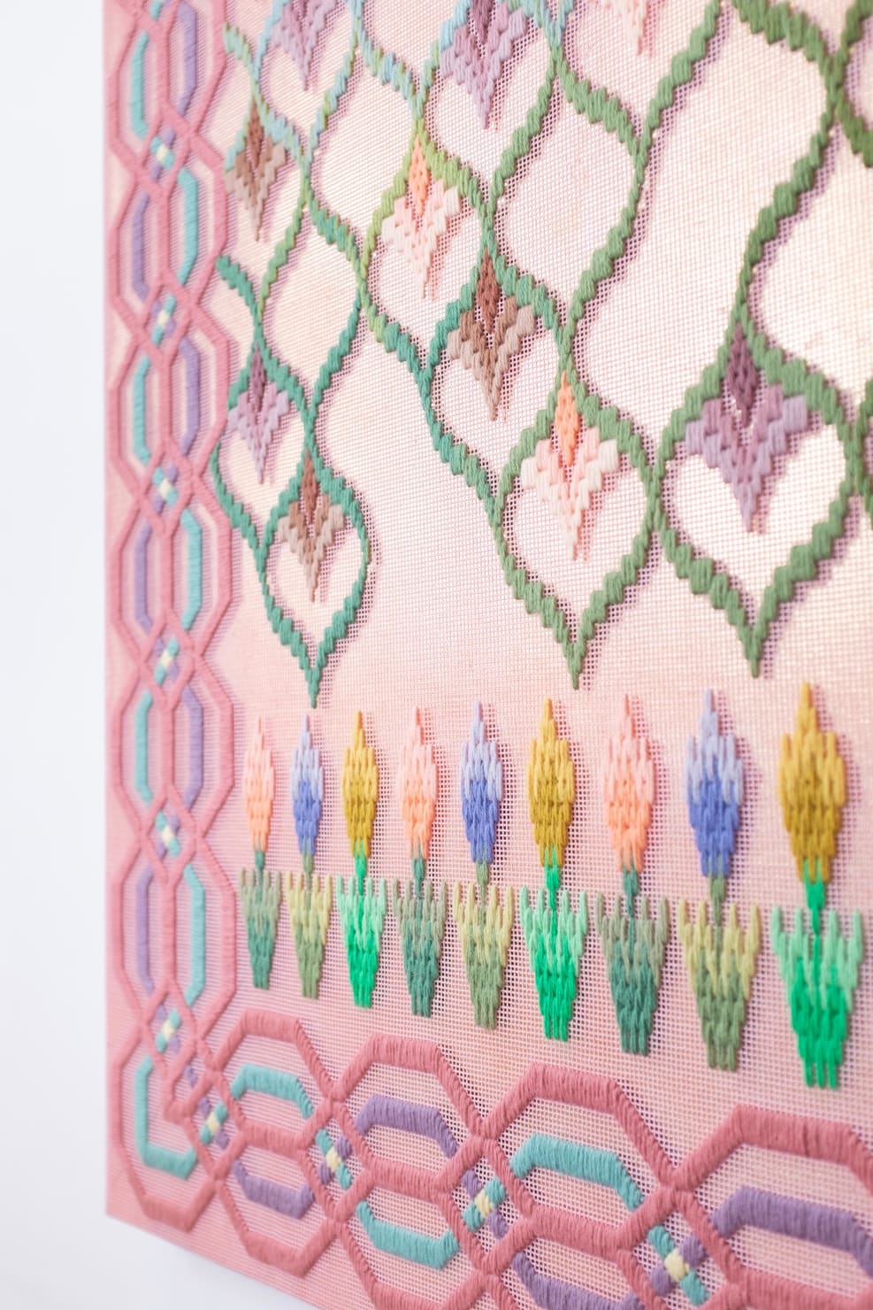 Cecilia Charlton, Eternal myth and the poetry of the cosmos [fate, future, suture] (triptych), 2022