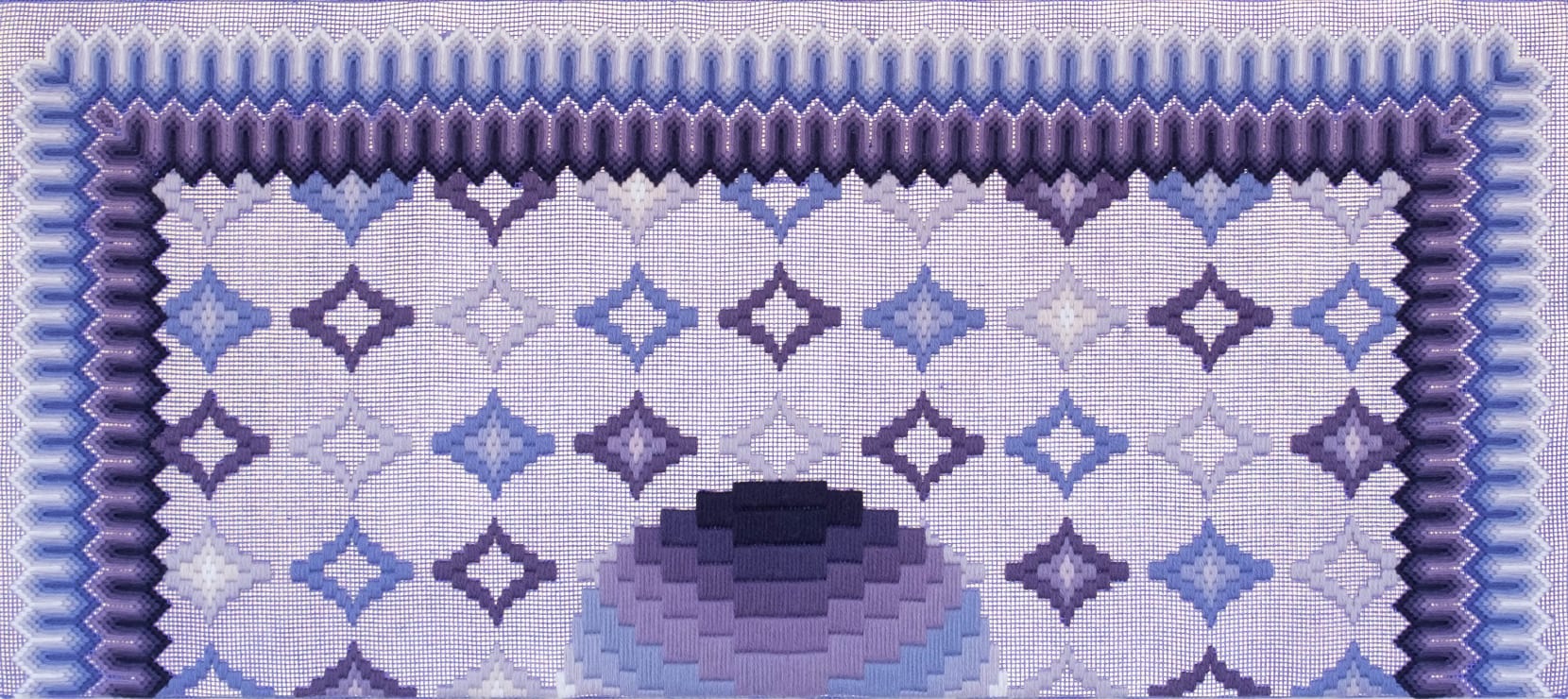 Cecilia Charlton, The dawn of a new day [purple and yellow], 2020