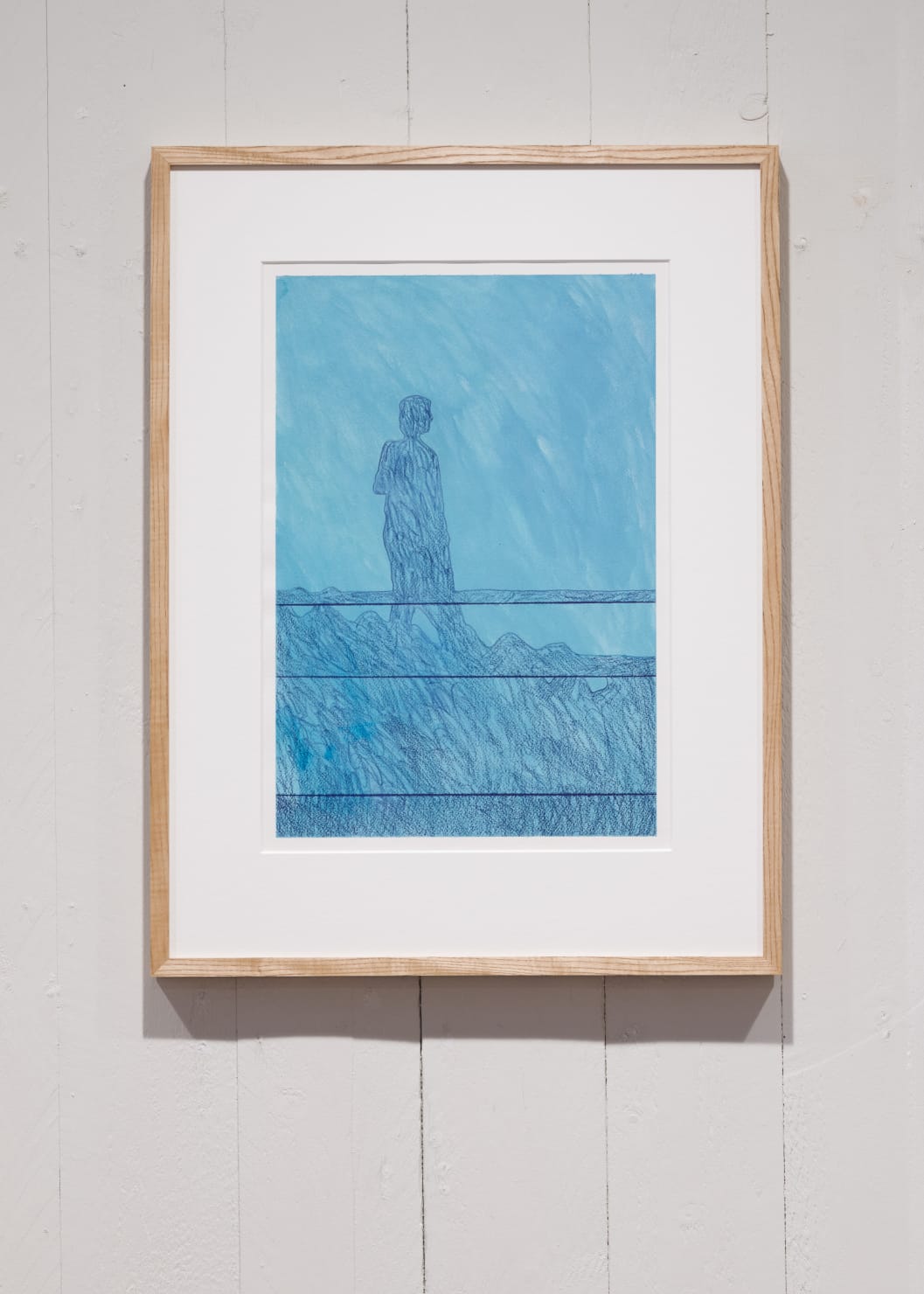 Fred Coppin, Study For Solo Swim, 2023