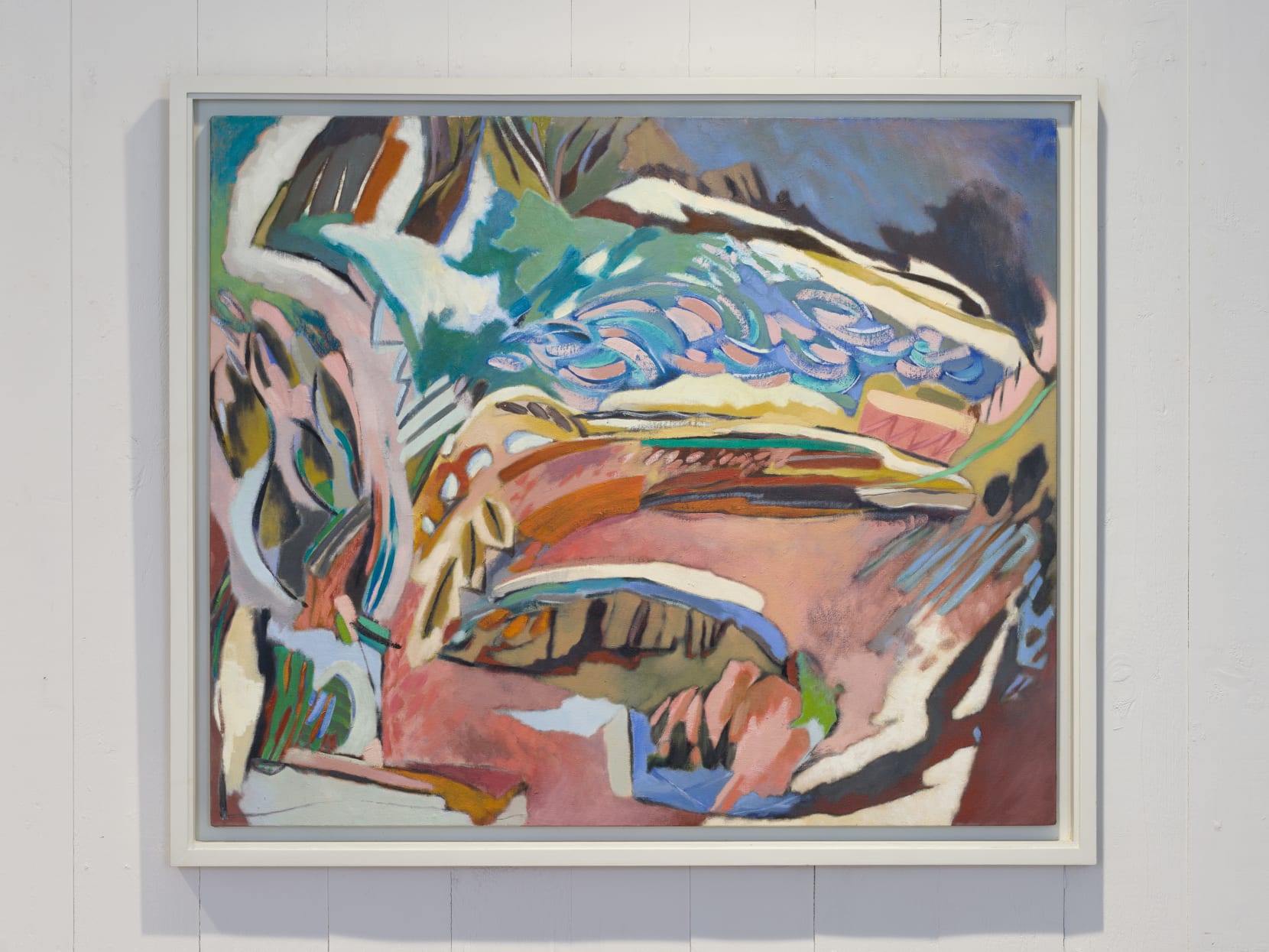 Olivia Stanton, Landscape Pink and Green, 1995