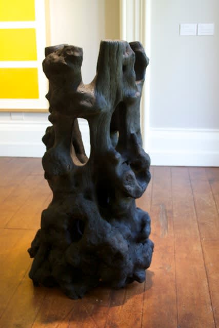 David Nash OBE RA, Fire Carved Holly, 2015