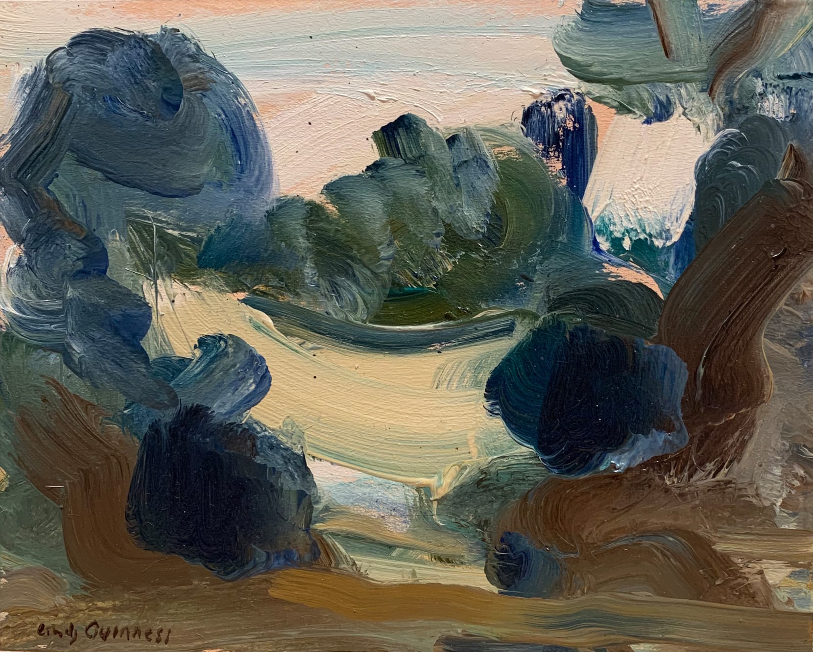 Lindy Guinness, A Play of Echo's, Clandeboye Lake, 2019