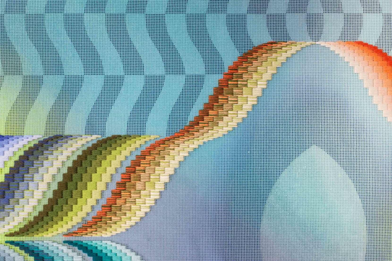 Cecilia Charlton, Wormhole Mosaic [sweat of the sun, tears of the moon], 2022