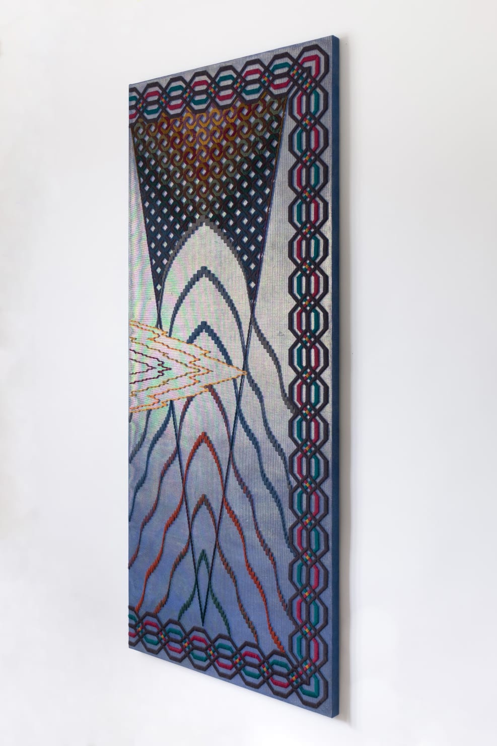 Cecilia Charlton, Eternal myth and the poetry of the cosmos [fate, future, suture] (triptych), 2022