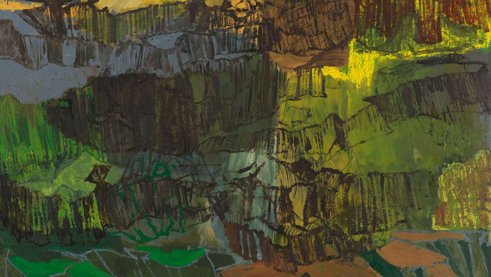 Geological Messages: Paintings from 1965-2015, Per Kirkeby