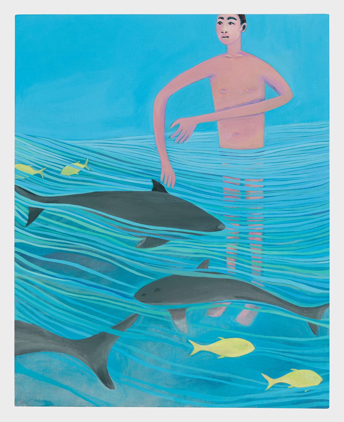 Jaqueline Cedar Wade, 2025 Acrylic on panel, 10 x 8 in. (25.4 x 20.3 cm)