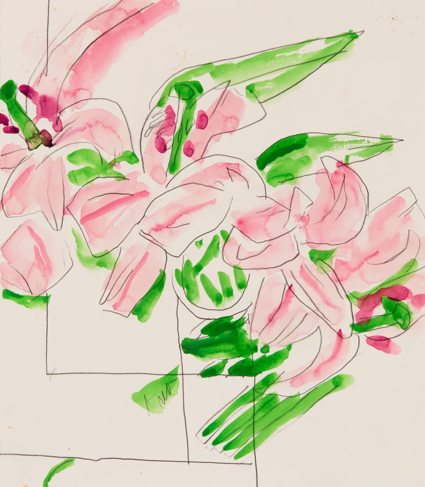 Knox Martin, Untitled, n.d.