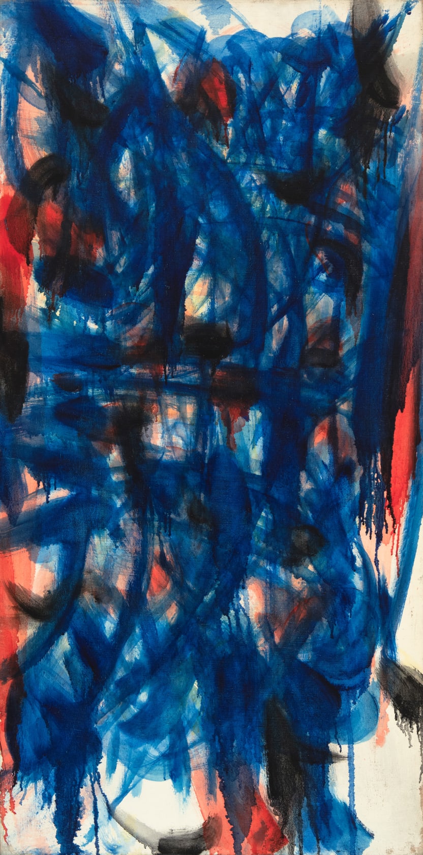 Norman Bluhm, Blue & Red, 1954