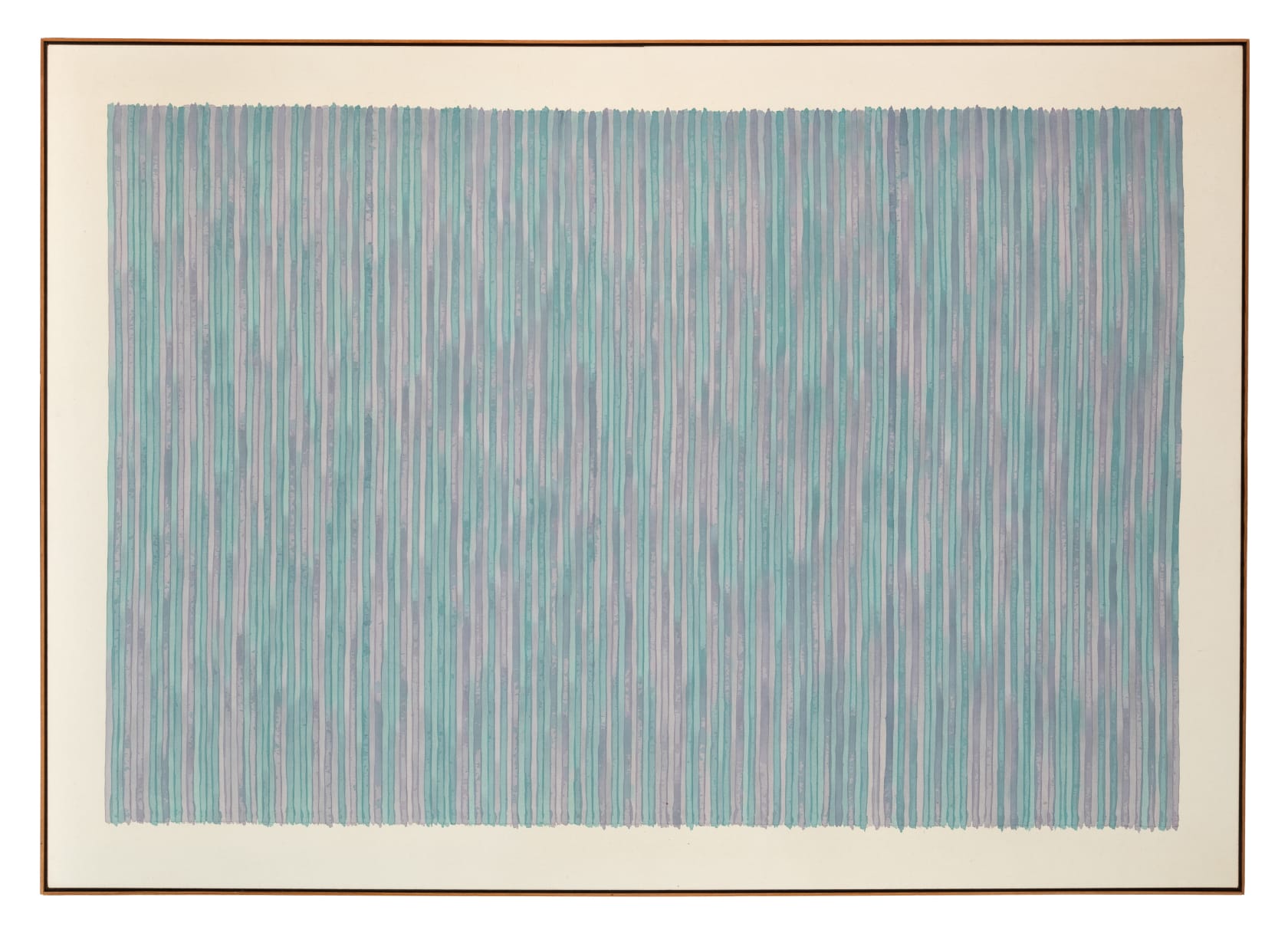 Gene Davis, Bermuda Triangle, 1983