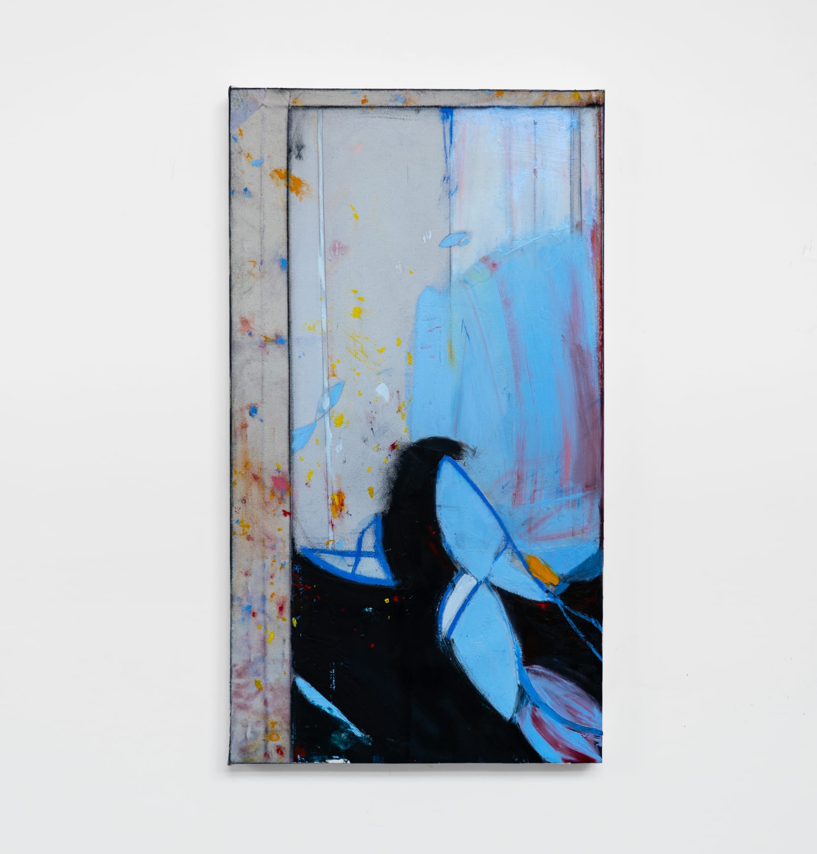 Dana James, The Garden in Glass Blue, 2025