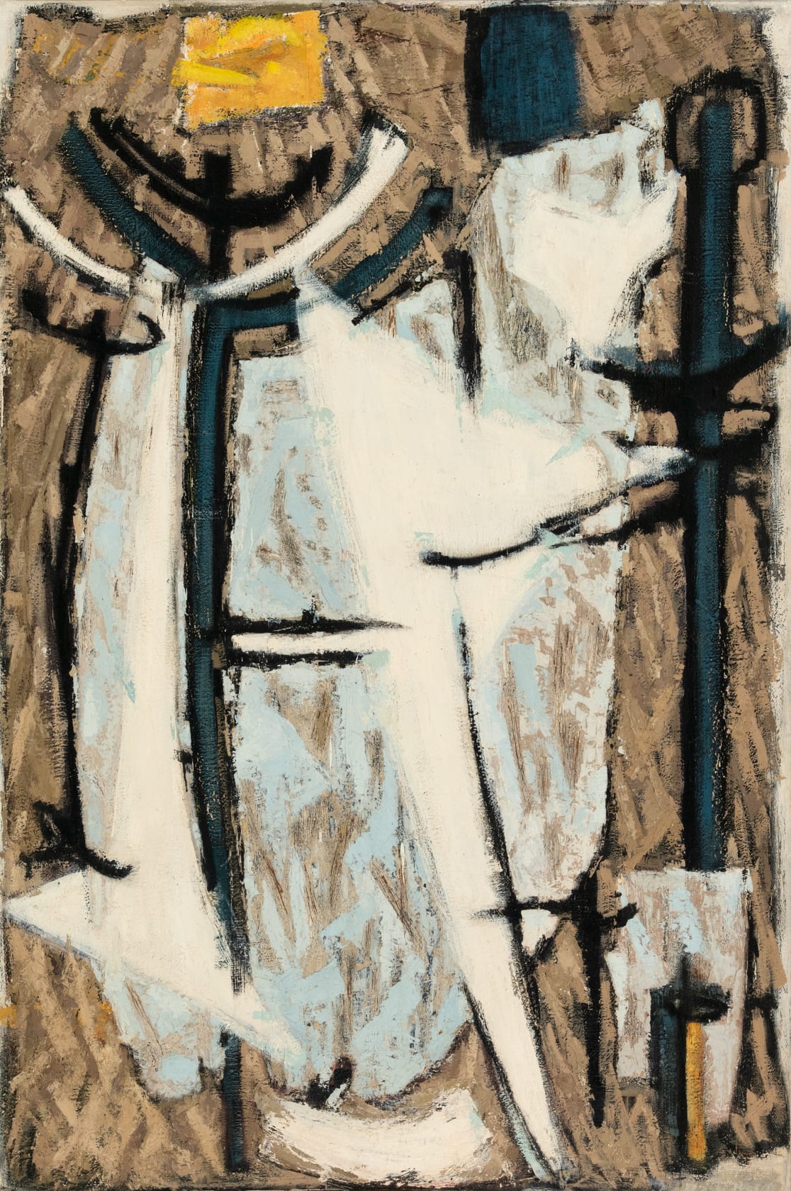 Dusti Bongé The Lion Roars the Fiddle Plays and there is Dancing in the Sun, 1955 Oil on Masonite, 72...