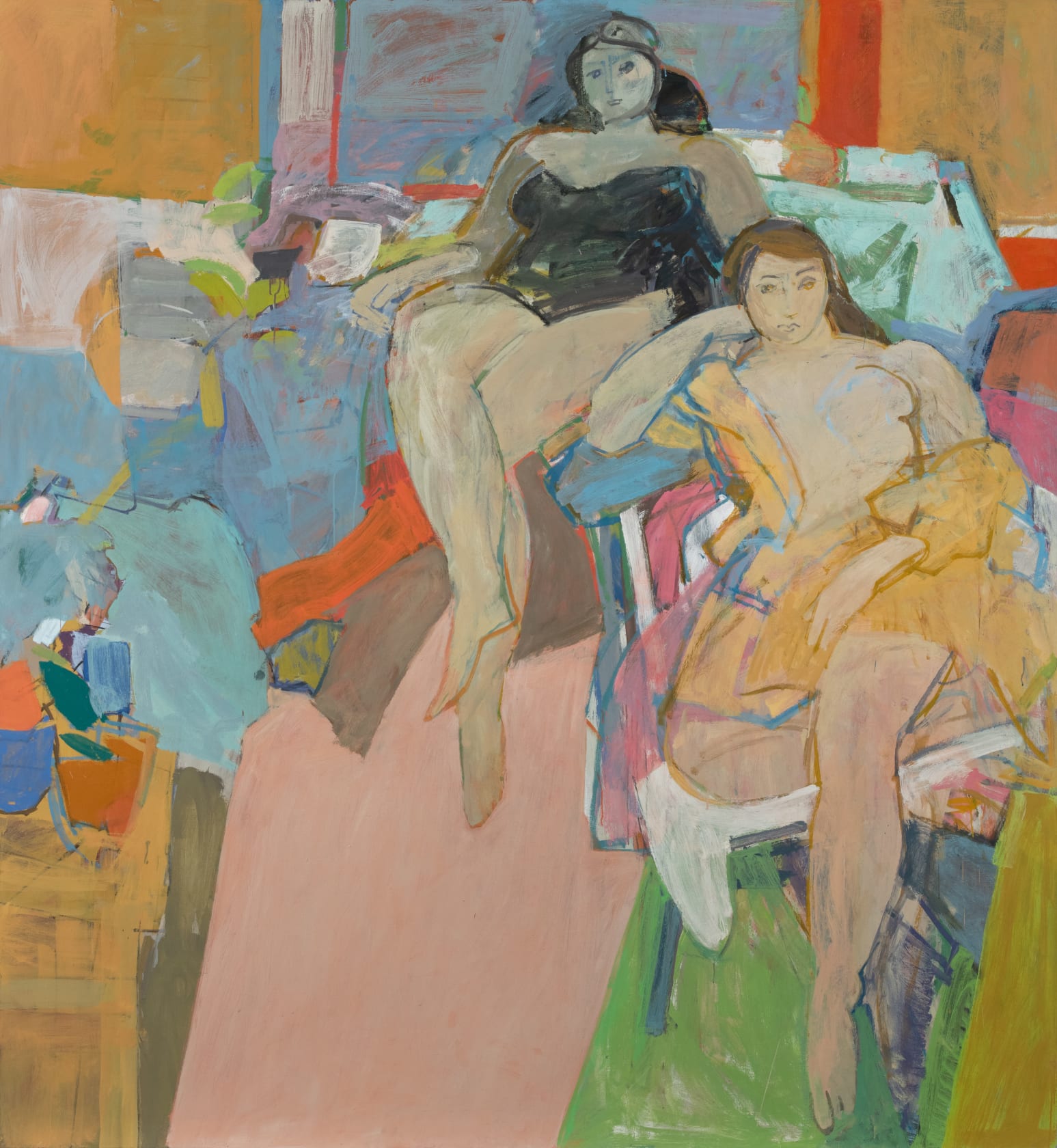 Charles Cajori Untitled, 1974–78 Oil on canvas, 78 x 72 in. (198.1 x 182.9 cm)