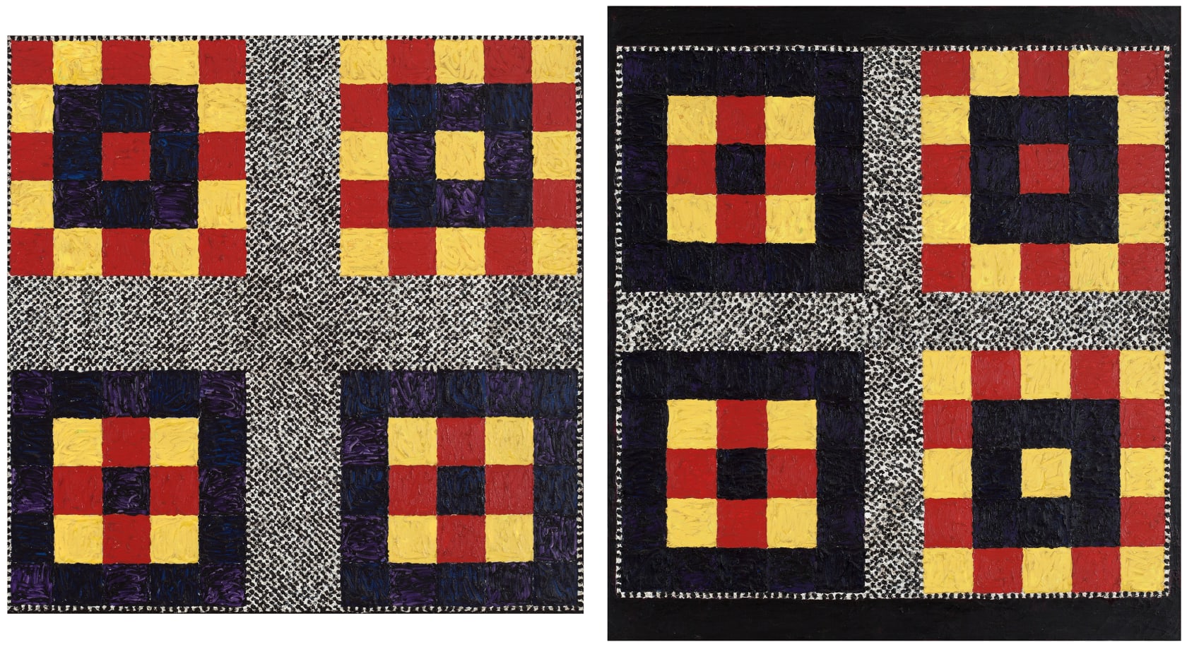 Alfred Jensen, Mars & Saturn, 1968