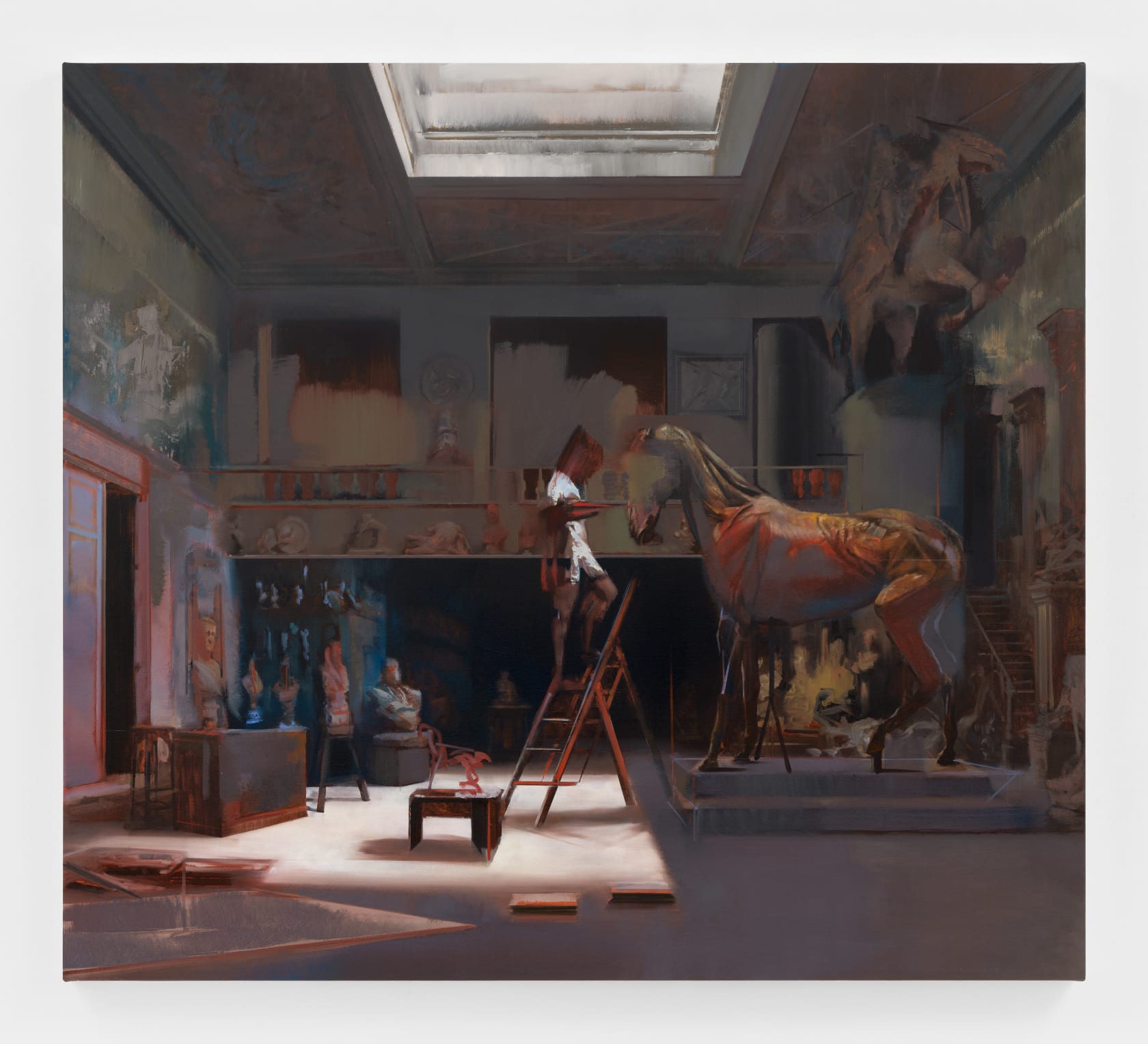 Tim Kent Rendition, 2024 Oil on canvas, 54 x 60 in. (137.2 x 152.4 cm)