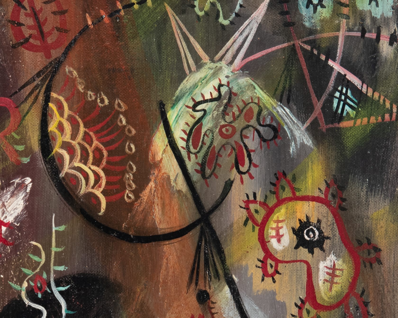 Charles Seliger, Primal Markings III, 1943