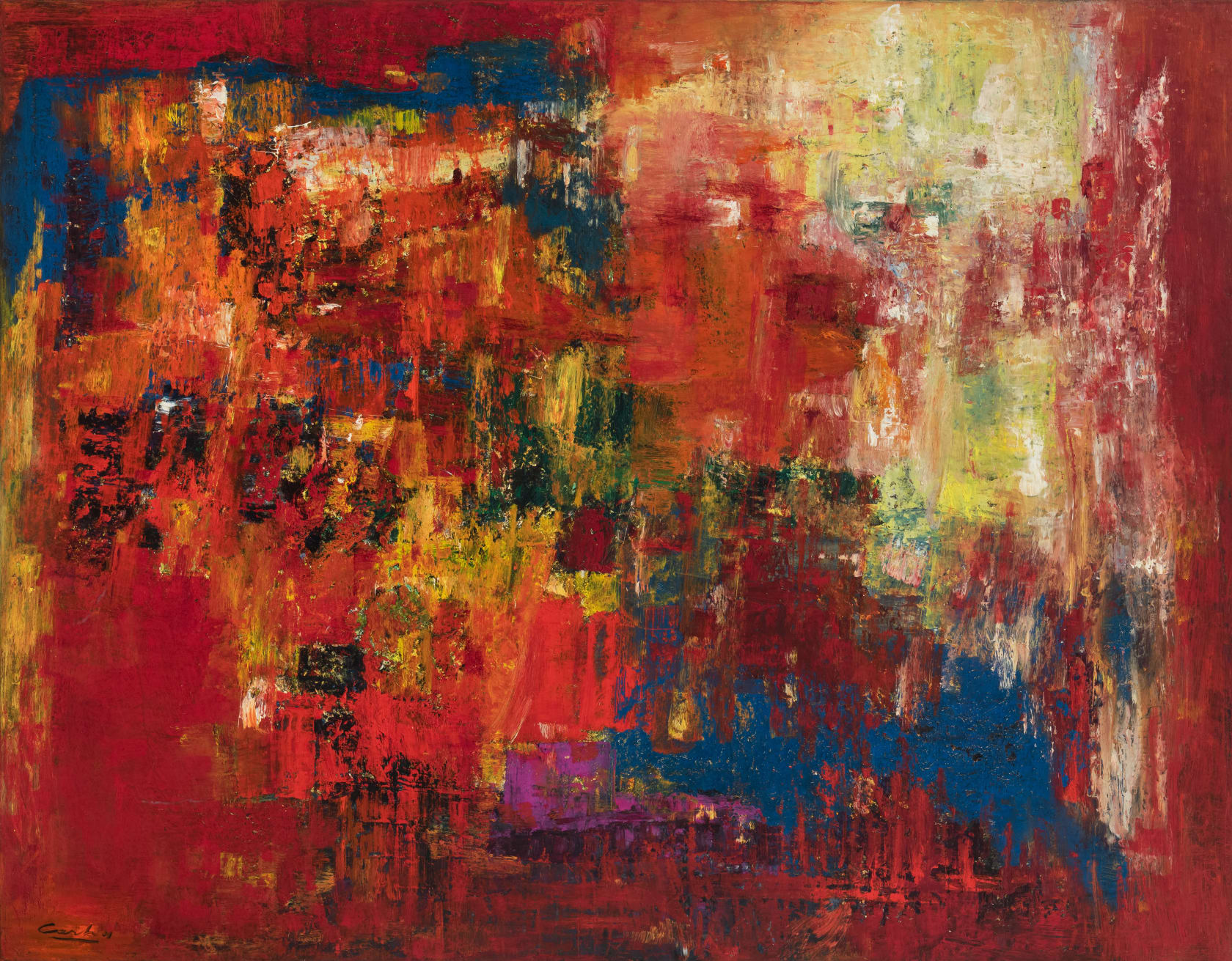 Norman Carton, Untitled #669, circa 1954