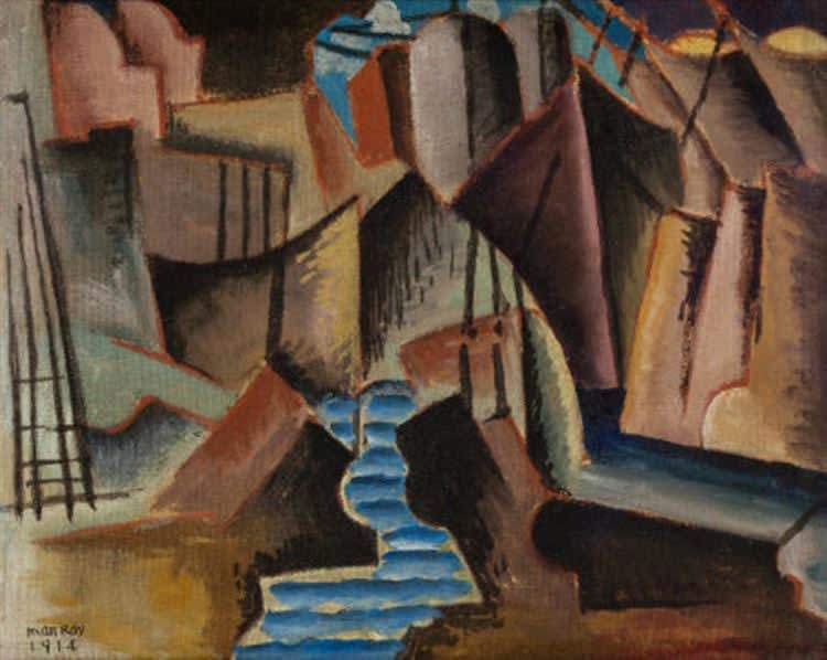 Man Ray, The River, 1914