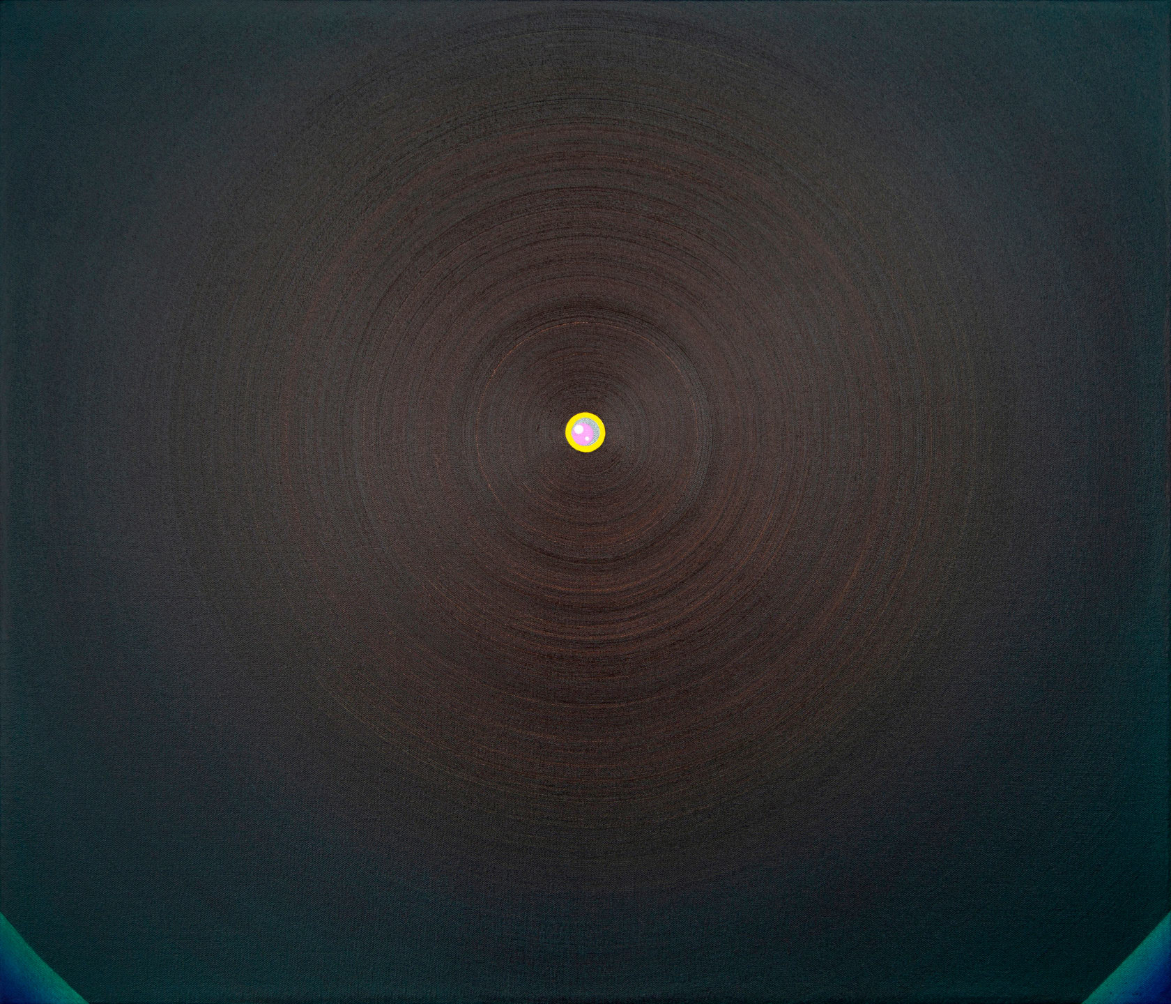 Osamu Kobayashi Peep, 2024 Oil on canvas, 24 x 28 in. (61 x 71.1 cm)