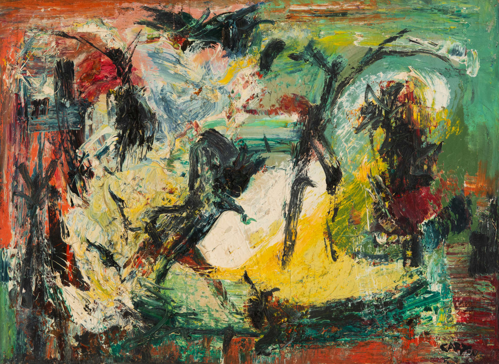 Norman Carton, Forest Green #668, circa 1954